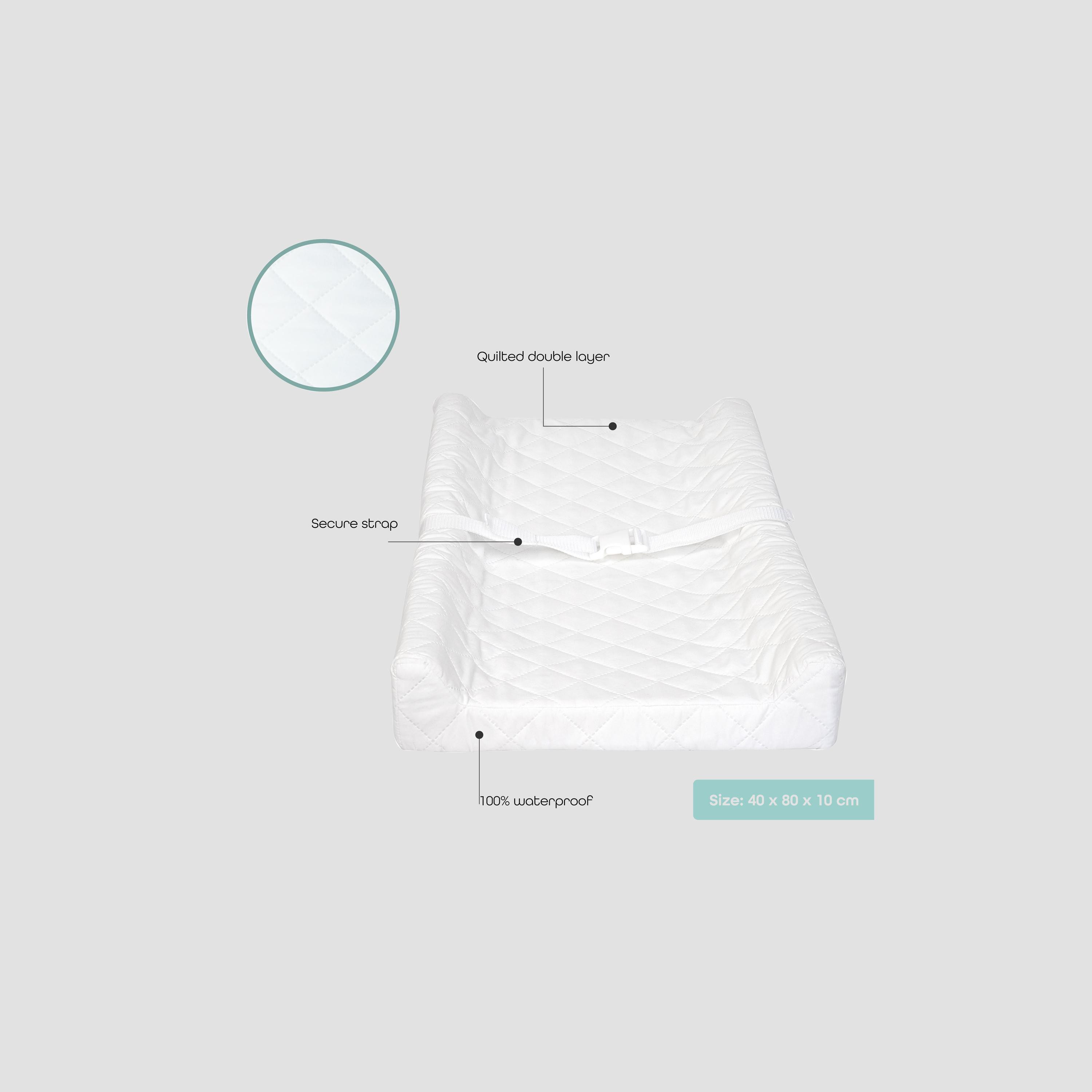 Moon 4 Sided Waterproof Diaper Changing Pad - 80 cm-baby-diapering-changingmats-image-3