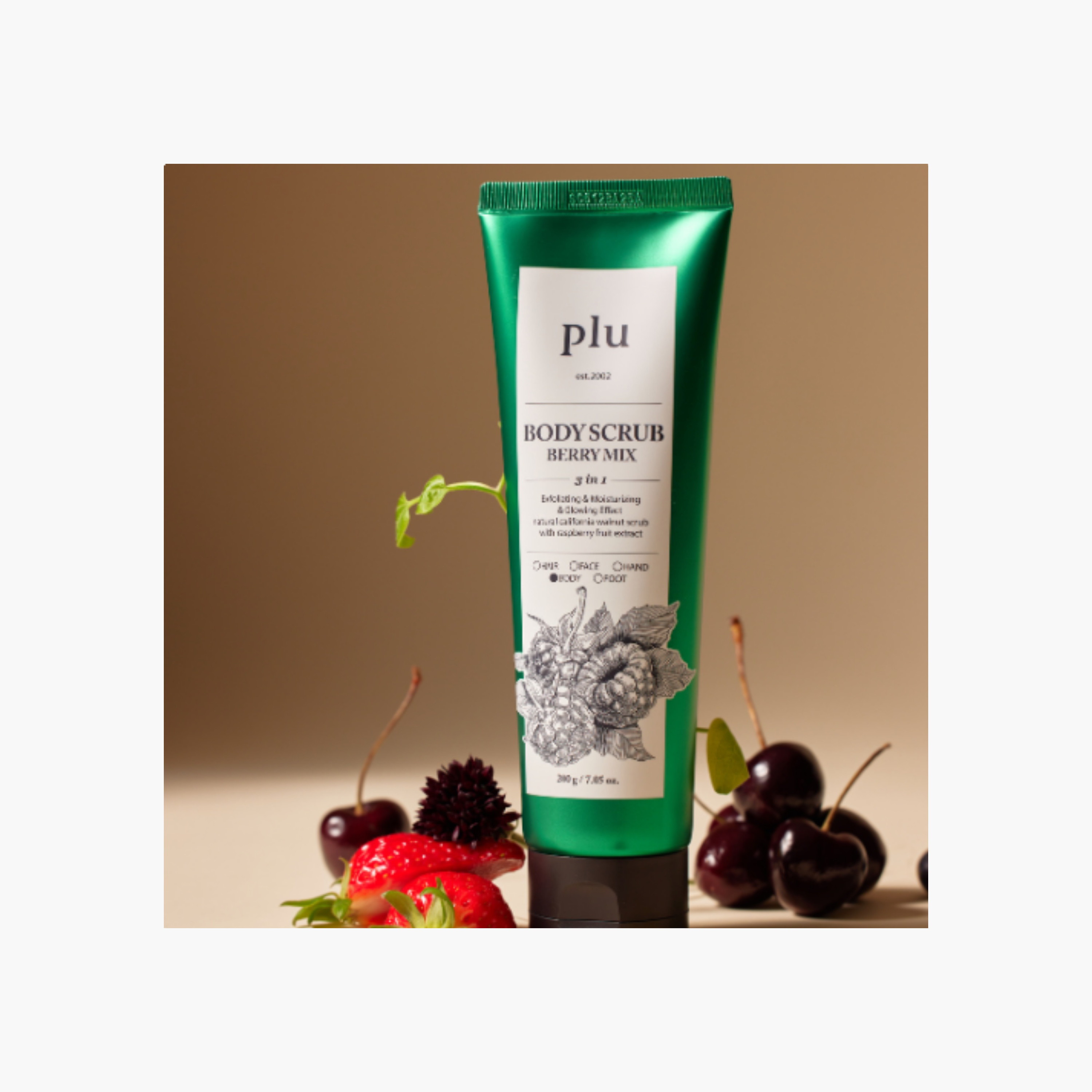 PLU White Musk Body Scrub 200G-beautyandpersonalcare-bathandbody-bathandshower-scrubs-image-1
