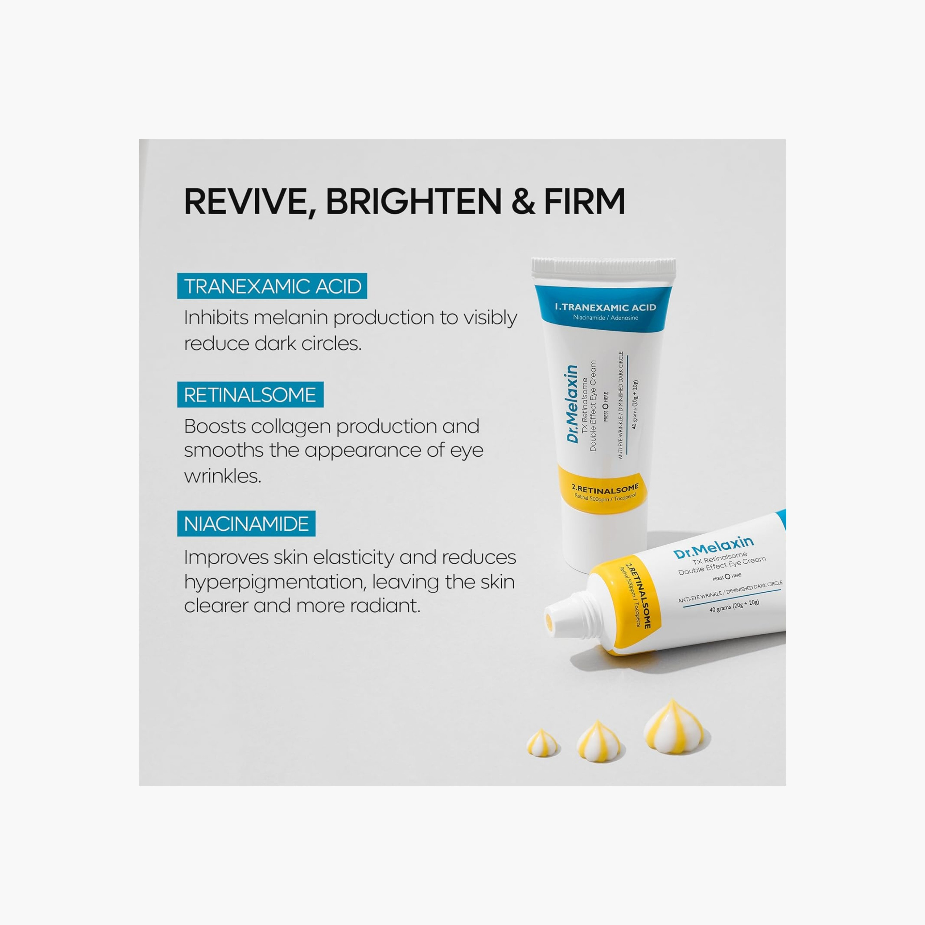 DR.MELAXIN Retinal Double Effect Eye Cream 40g-beautyandpersonalcare-kbeauty-skin-eyecare-image-7