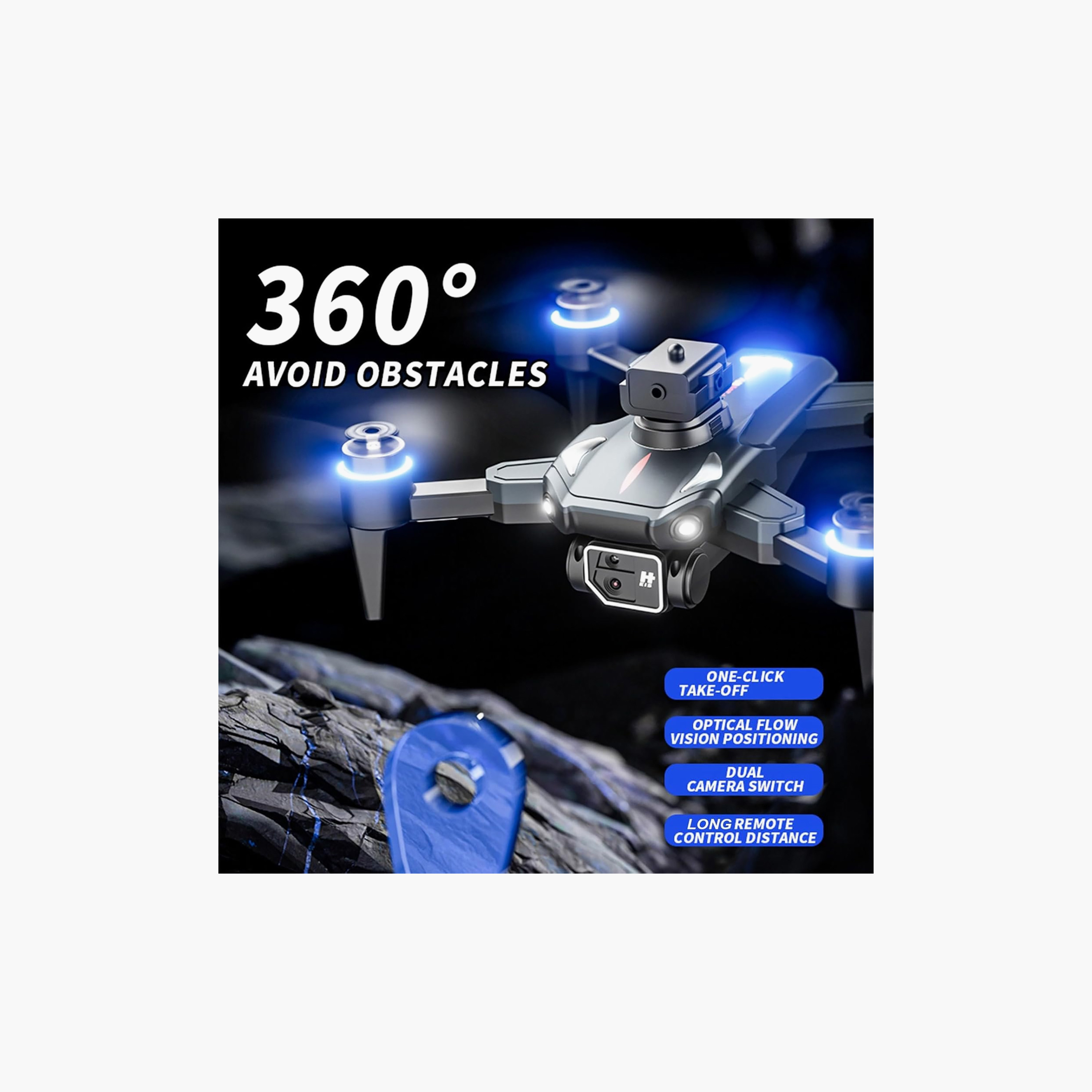 Brushless Quadciopter Drone with Remote Control-toys-playvehicles-helicoptersandaeroplanes-image-6