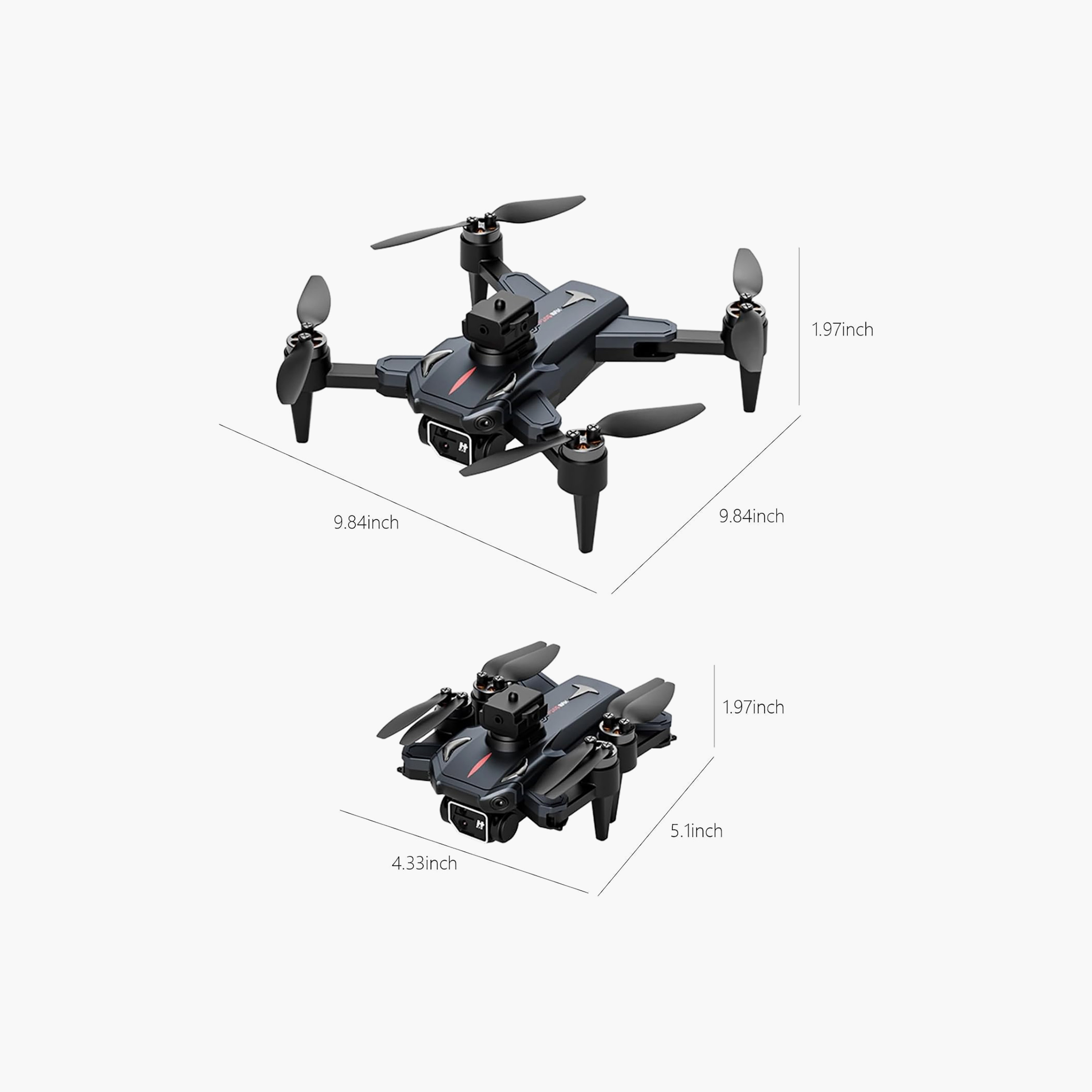 Brushless Quadciopter Drone with Remote Control-toys-playvehicles-helicoptersandaeroplanes-image-7