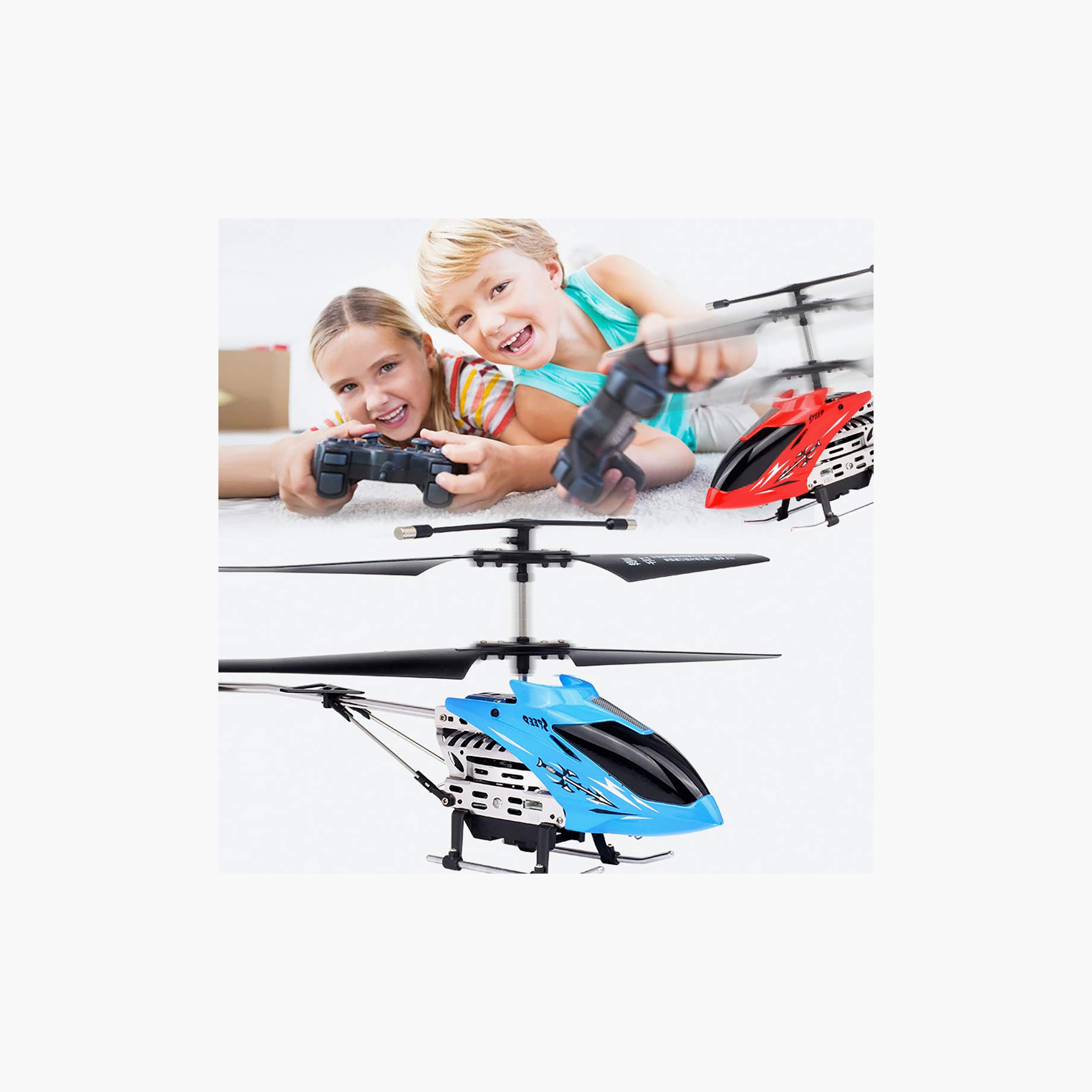 Metal Toy Helicopter with Remote Control-toys-playvehicles-helicoptersandaeroplanes-image-3