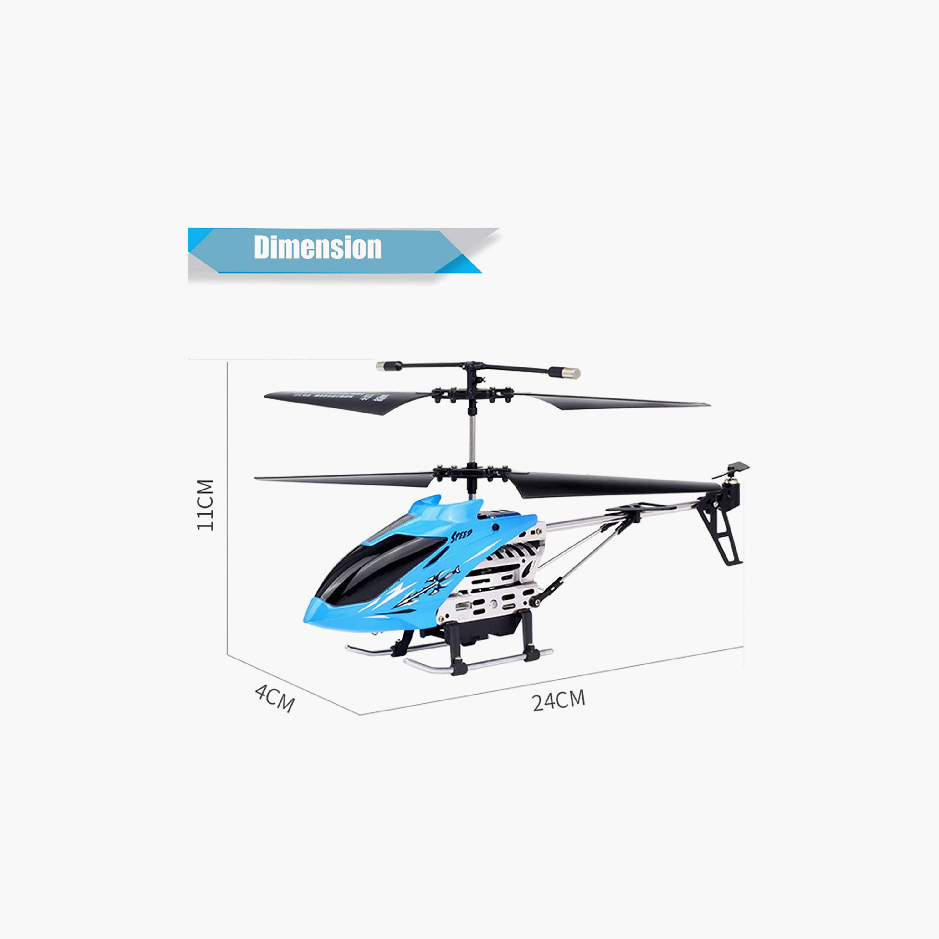 Metal Toy Helicopter with Remote Control-toys-playvehicles-helicoptersandaeroplanes-image-9