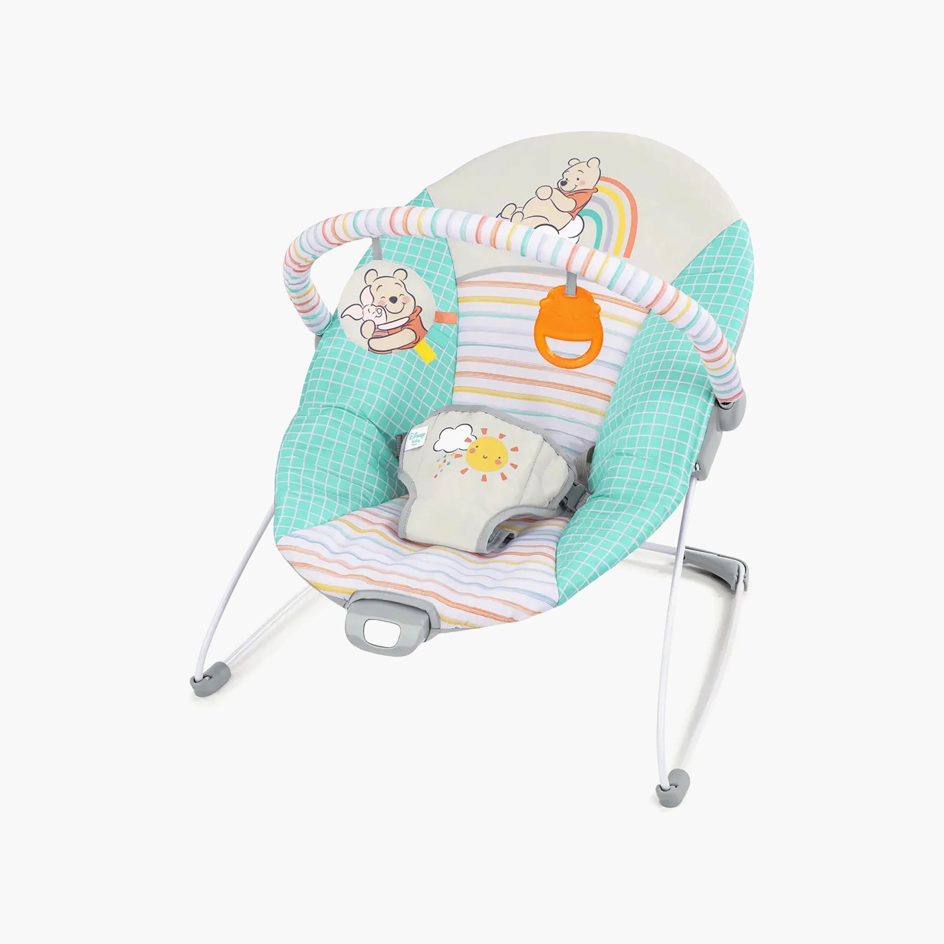 Bright Starts Winnie The Pooh Bouncer With Toy-baby-infantactivity-bouncers-image-1