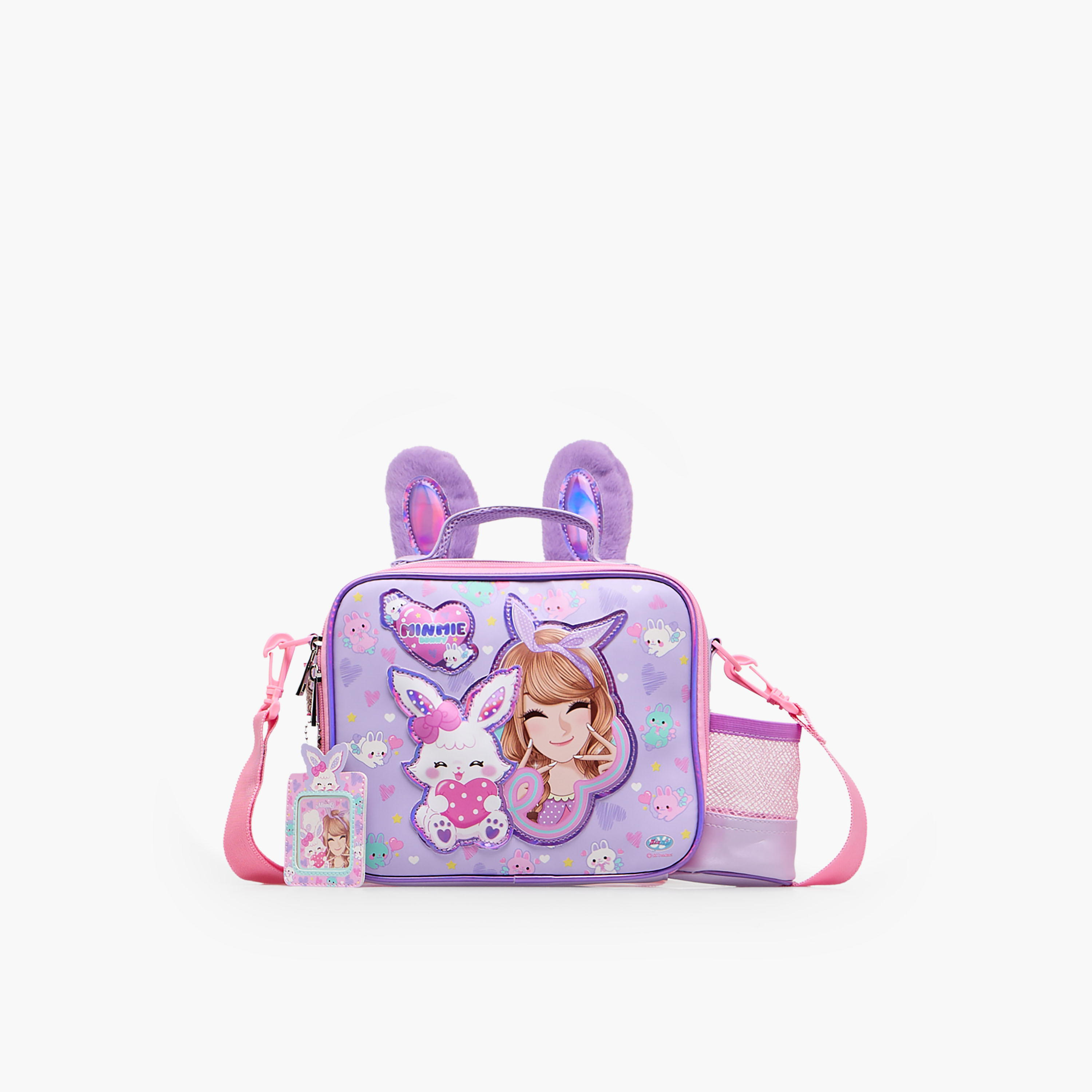 Minmie Printed Lunch Bag for Girls 5-8 Years with Insulation-school-lunchessentials-lunchbags-image-1