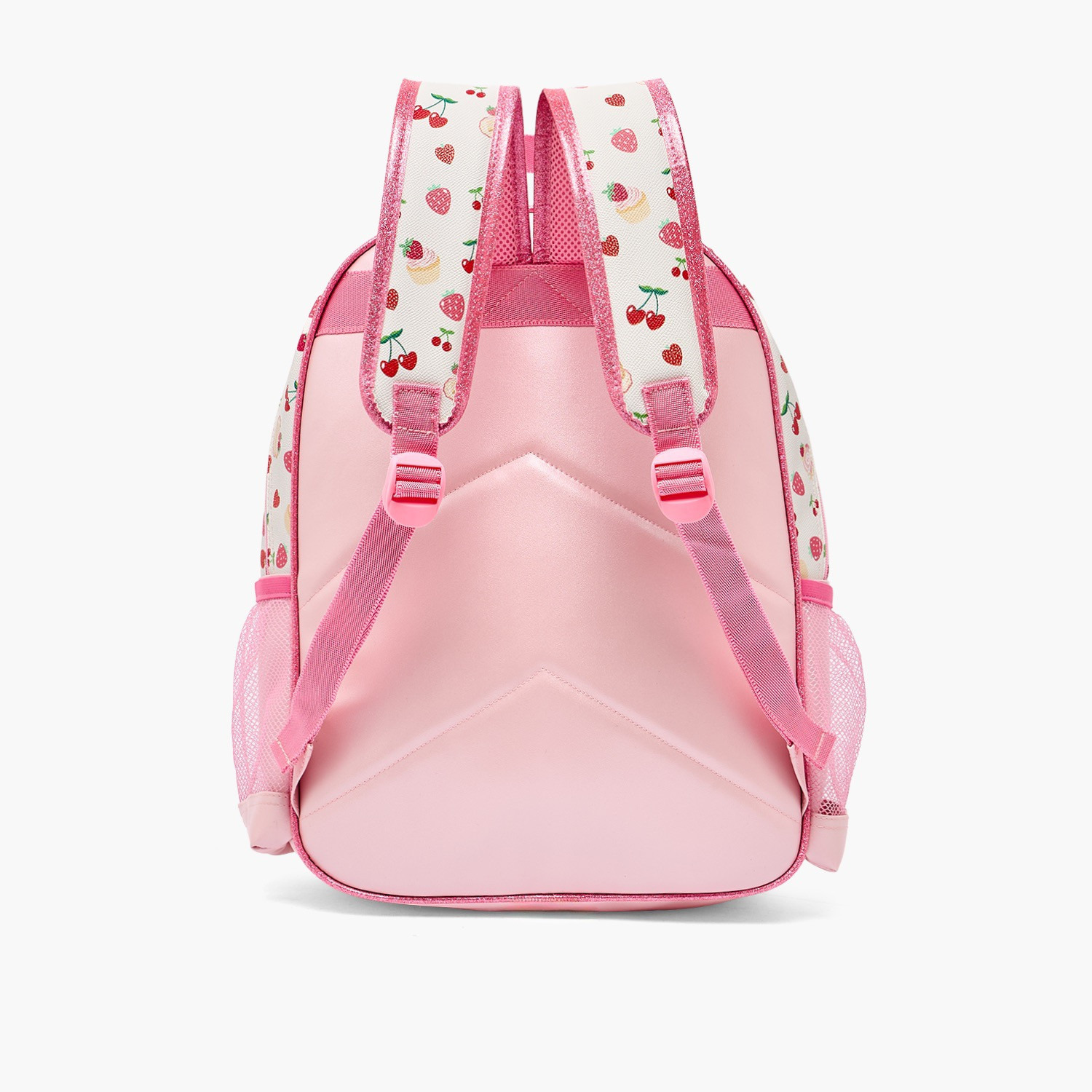 Minmie Cherry Print Backpack for Girls 5-8 Years with Adjustable Shoulder Straps - 16 inches-school-bagsandbackpacks-backpacks-image-9