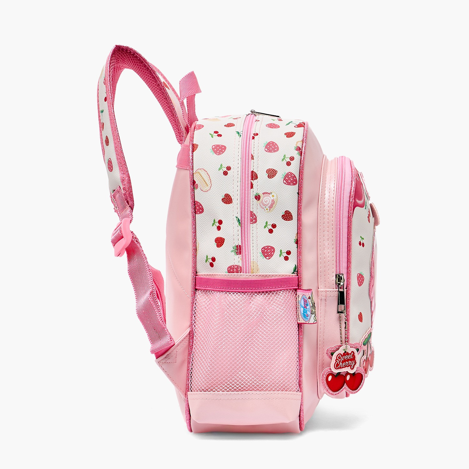 شنطة مدرسية بطبعات وحمالات كتف قابلة للتعديل للبنات 5-8 سنوات من مينمي - 12 بوصة-school-bagsandbackpacks-backpacks-image-8
