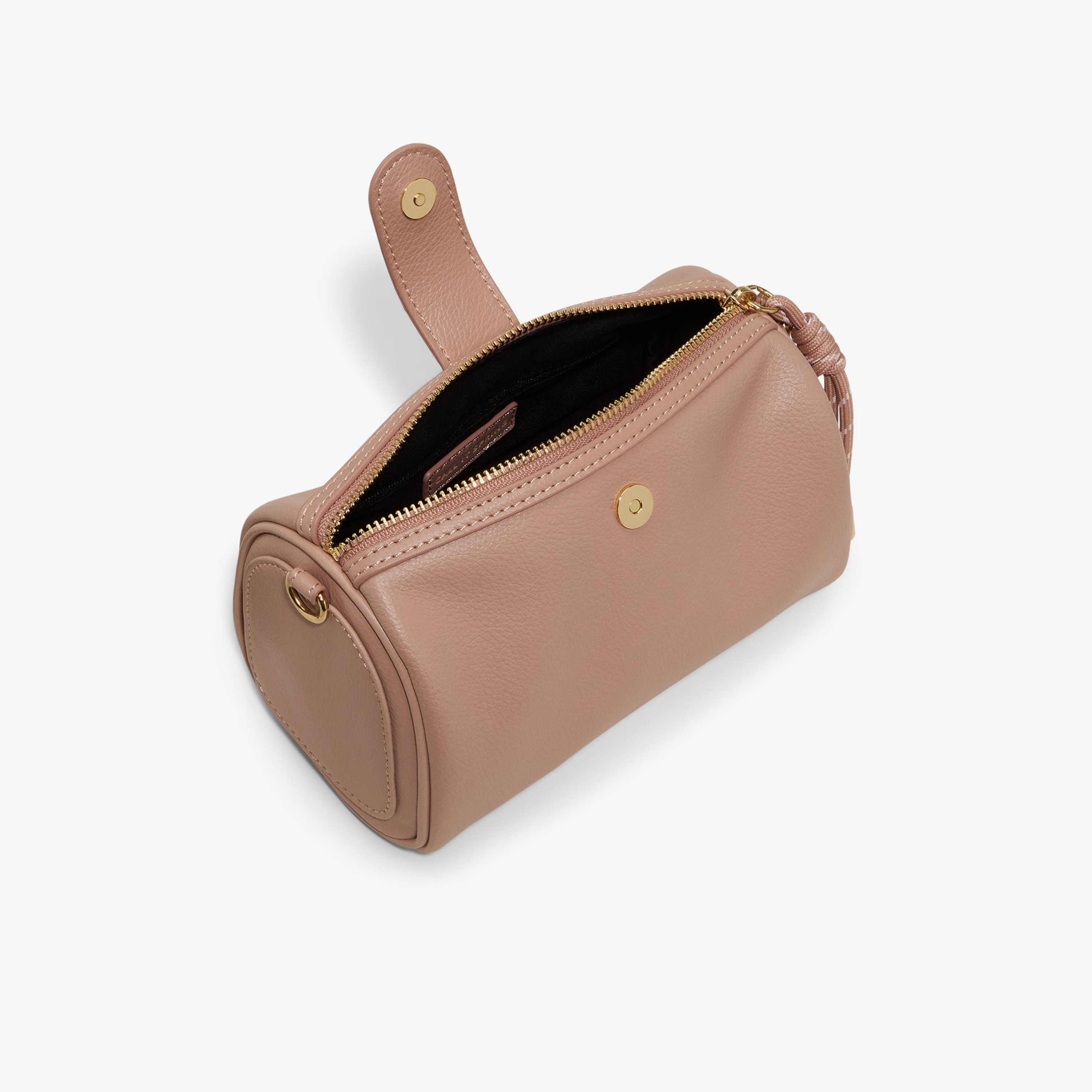 كول ات سبرينغ - شنطة كروس سادة بسحاب وحزام قابل للفصل | 20 × 11 × 13 سم-women-bagsandwallets-handbags-image-3