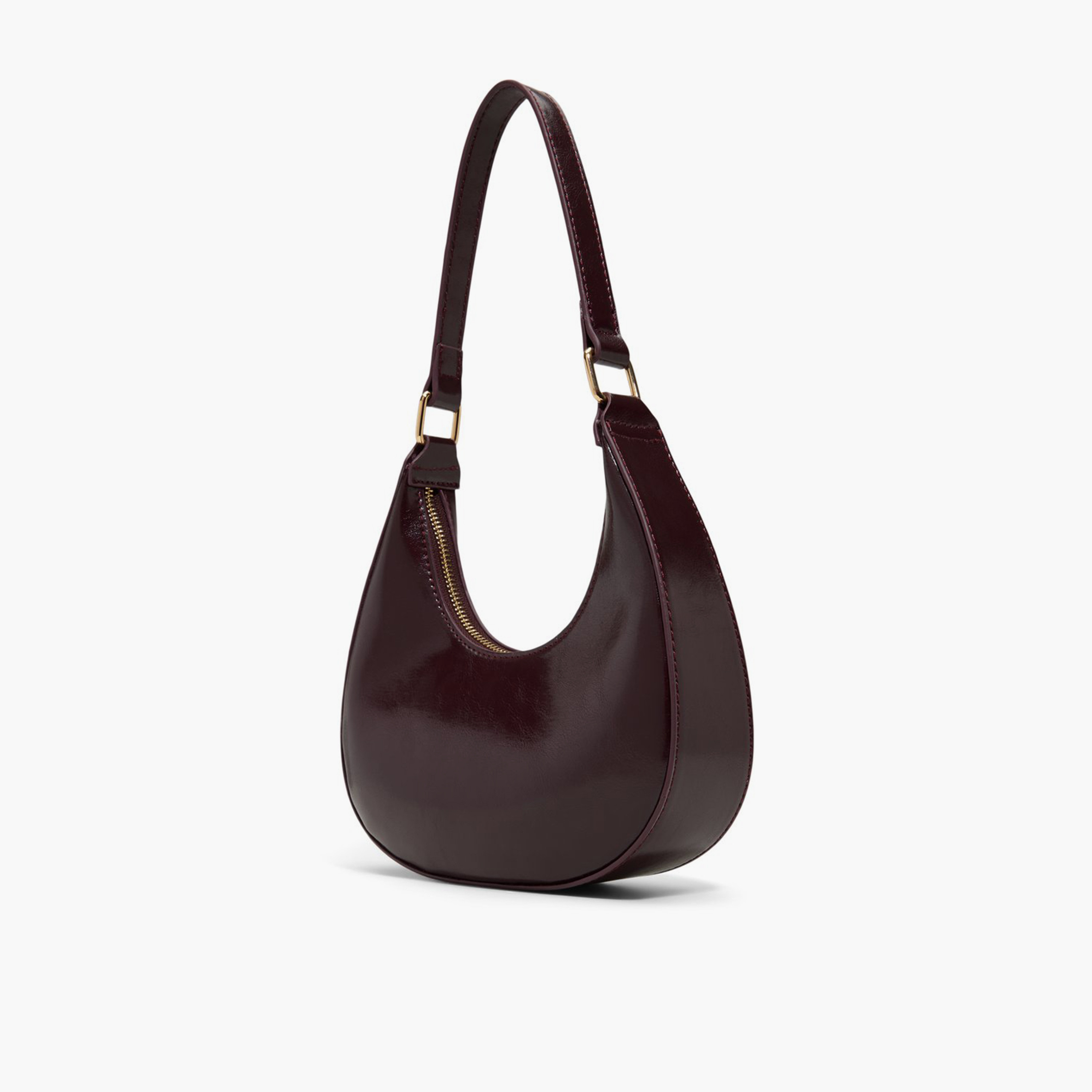 Call it Spring Plain Shoulder Bag with Zipper | 21 X 5 X 23 CM-women-bagsandwallets-handbags-image-2