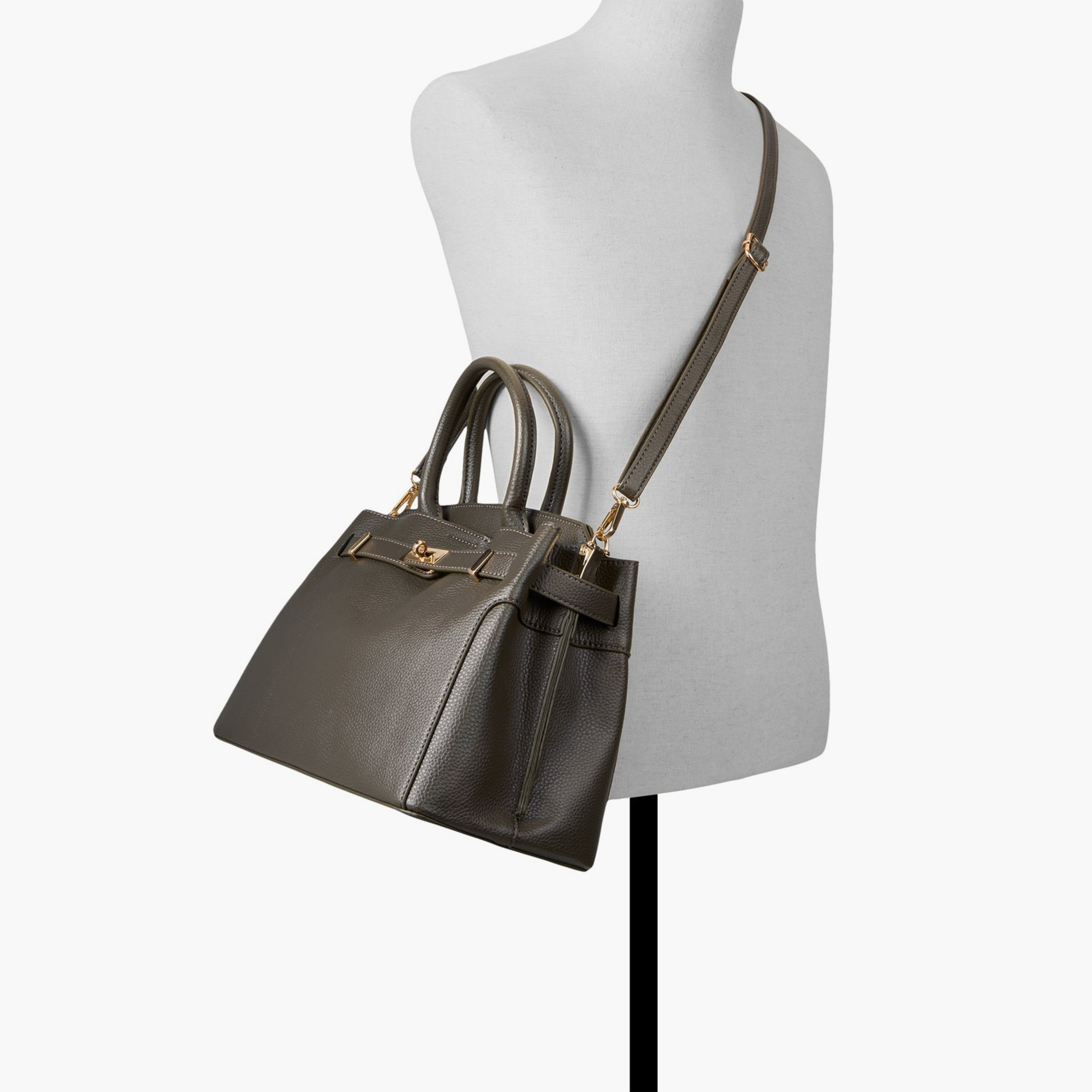 كول ات سبرينغ - شنطة يد بمقبضين وقفل دوار وحزام قابل للفصل | 31 × 17 × 23 سم-women-bagsandwallets-handbags-image-4