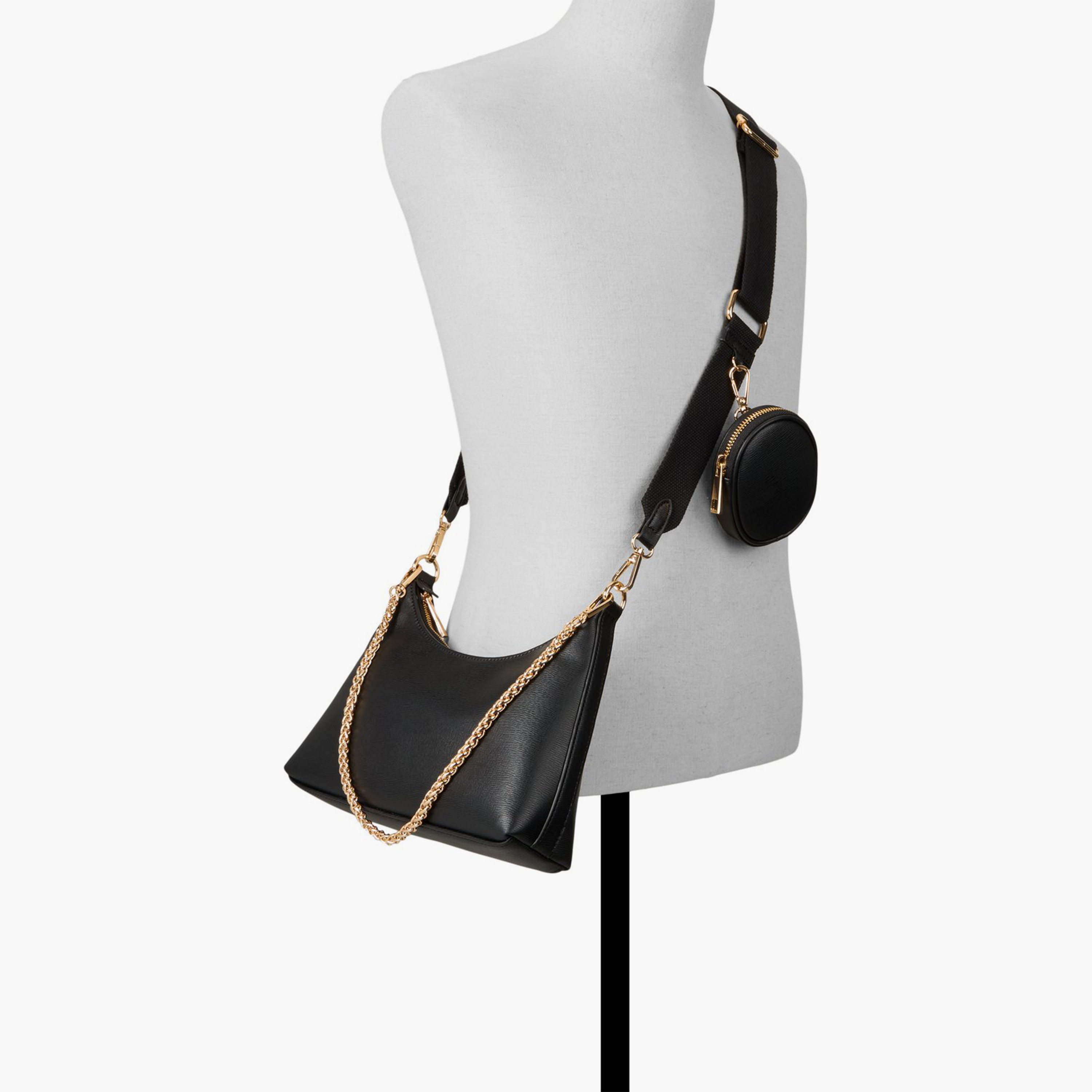 كول ات سبرينغ - شنطة كتف عادية بسحاب وحزام قابل للفصل | 27 × 7 × 25 سم-women-bagsandwallets-handbags-image-4