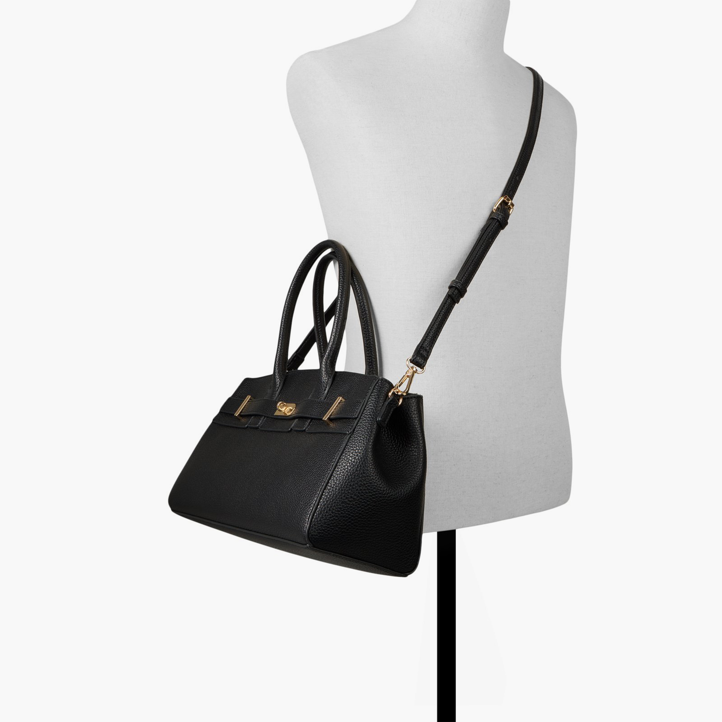 Call it Spring Textured Double Handle Satchel Bag with Zipper and Detachable Strap | 36 X 16 X 35 CM-women-bagsandwallets-handbags-image-4