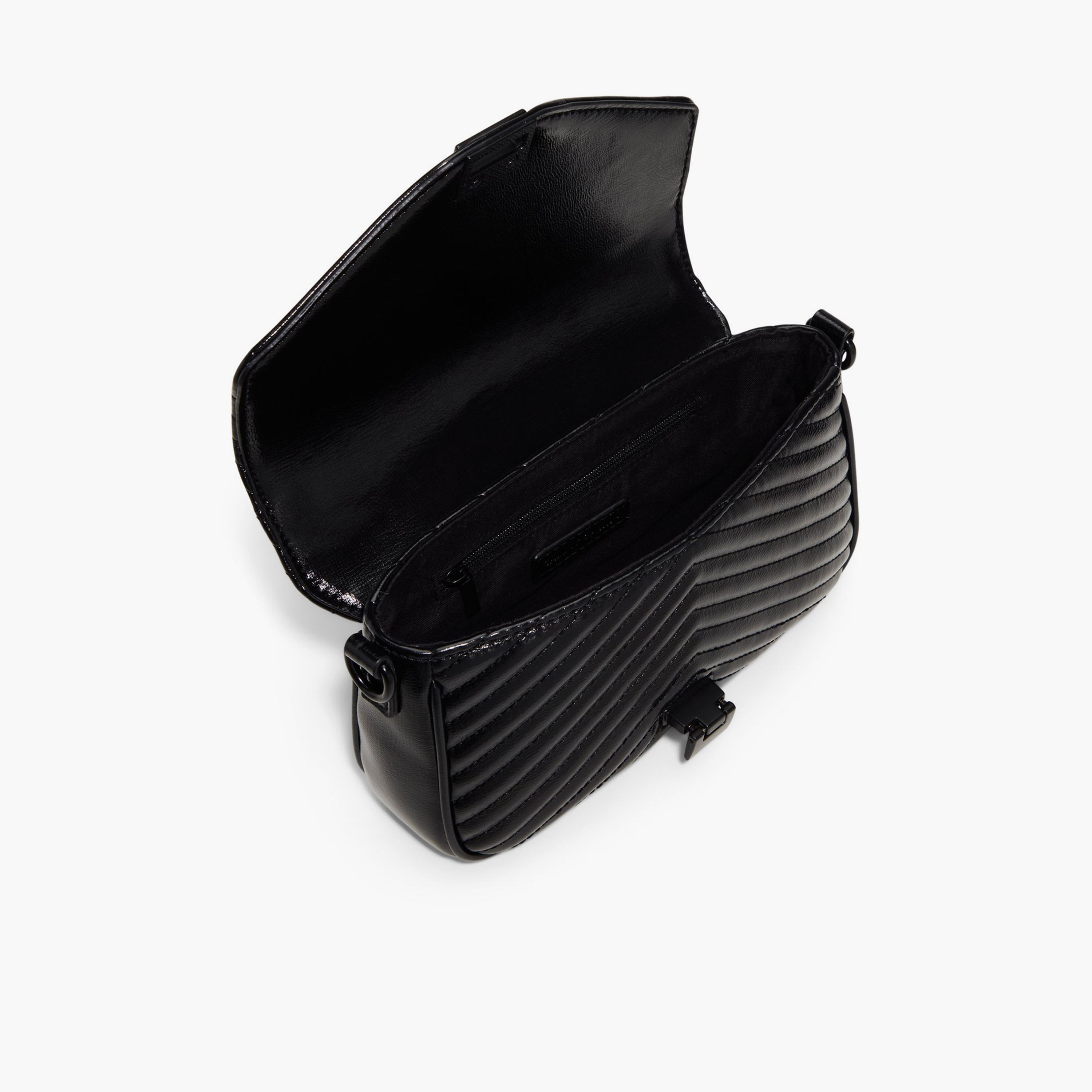 كول ات سبرينغ - شنطة يد مبطنة بمقبض علوي وقفل دوار وحزام قابل للفصل | 22 × 7 × 21 سم-women-bagsandwallets-handbags-image-3