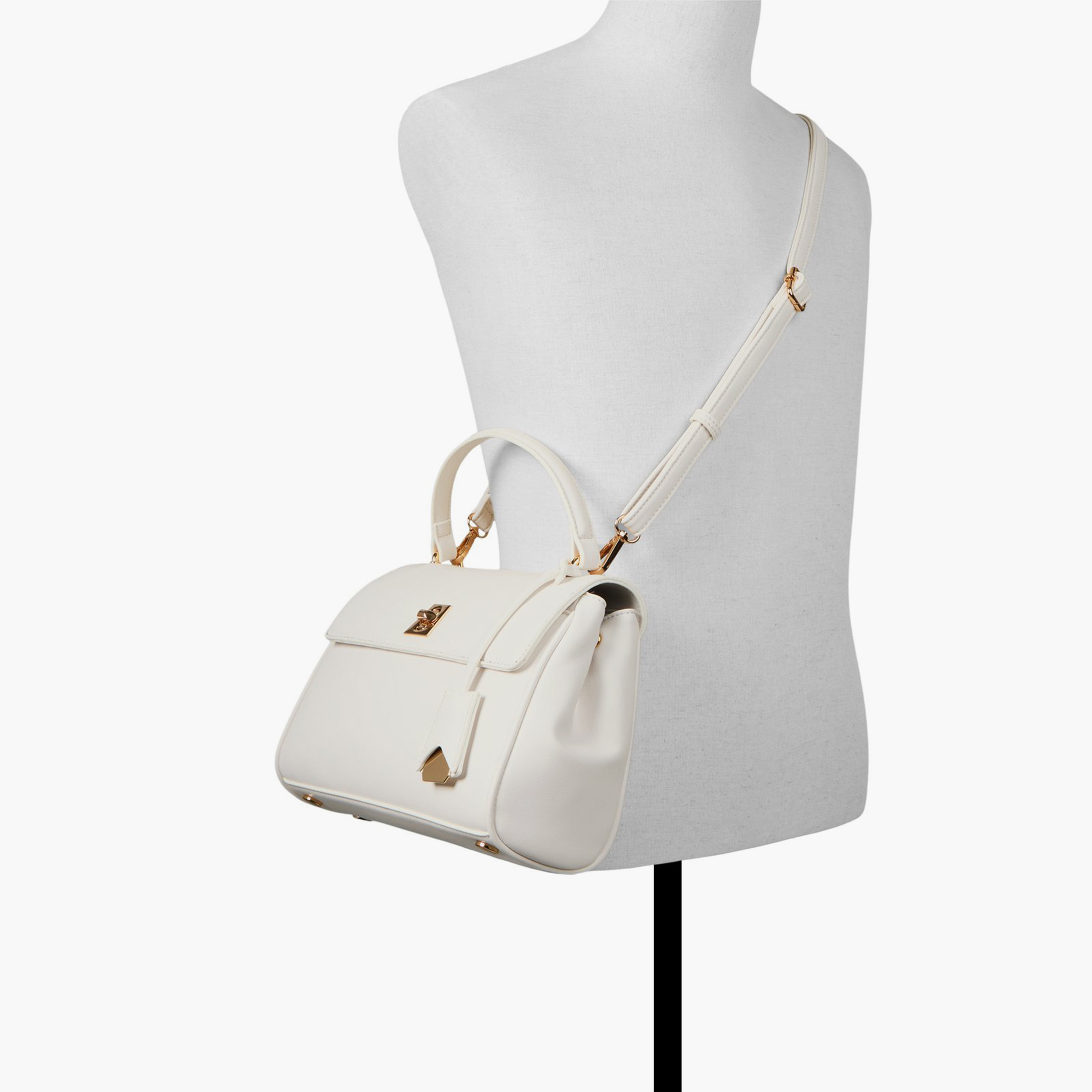 كول ات سبرينغ - شنطة يد عادية بمقبض علوي وقفل دوار وحزام قابل للفصل | 27 × 9 × 18 سم-women-bagsandwallets-handbags-image-4