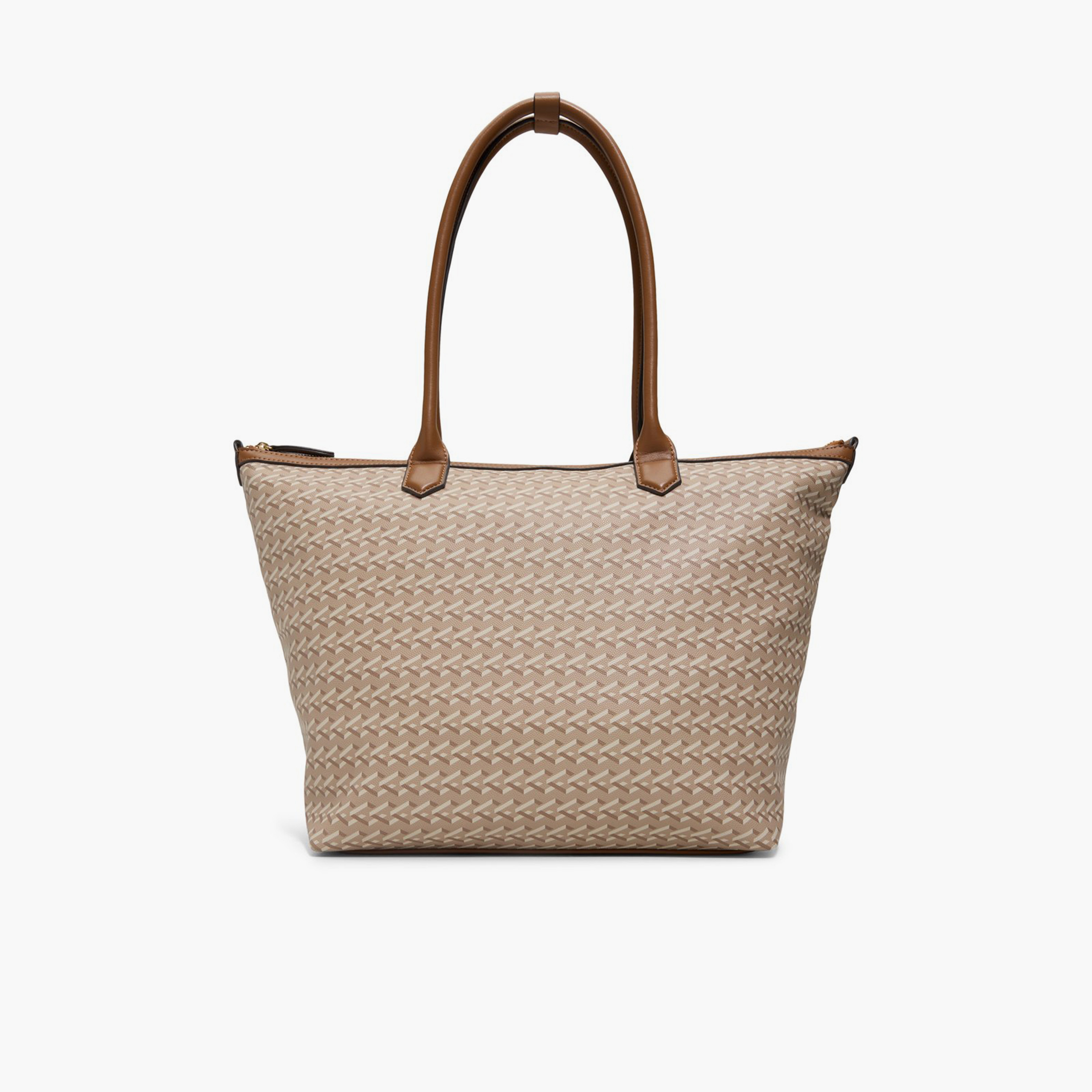كول ات سبرينغ - شنطة يد مزدوجة بمقبضين وسحاب، مزينة بشعار مونوجرام | 50 × 19 × 31 سم-women-bagsandwallets-handbags-image-5