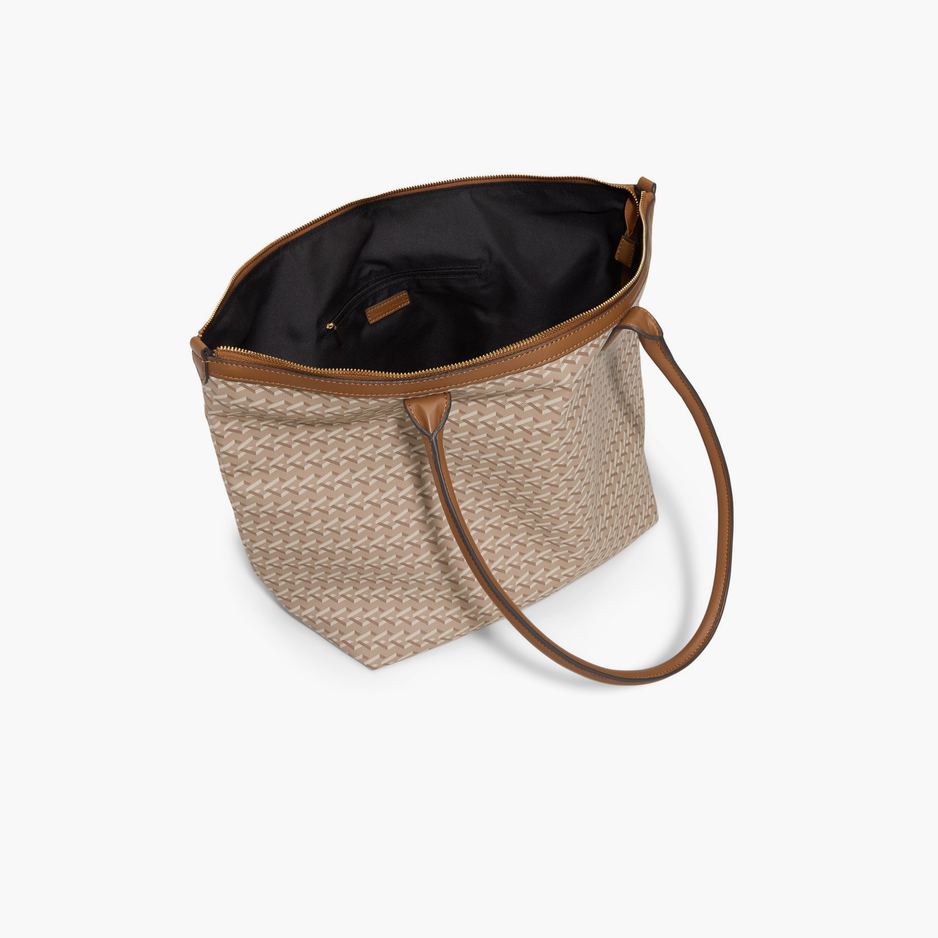 كول ات سبرينغ - شنطة يد مزدوجة بمقبضين وسحاب، مزينة بشعار مونوجرام | 50 × 19 × 31 سم-women-bagsandwallets-handbags-image-7