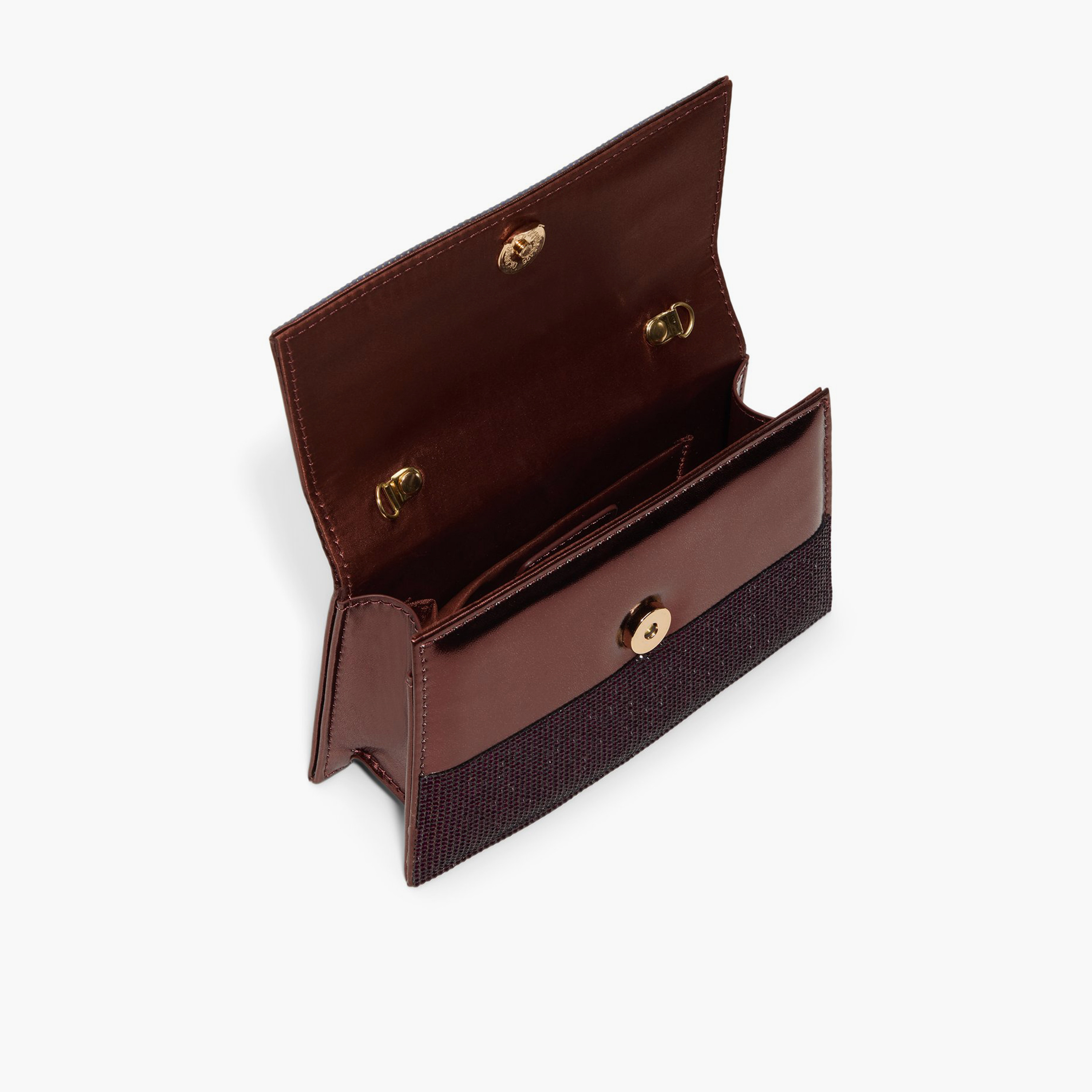 كول ات سبرينغ - شنطة يد مزينة بمقبض علوي وغطاء وحزام قابل للفصل | 19 × 7 × 24 سم-women-bagsandwallets-handbags-image-3