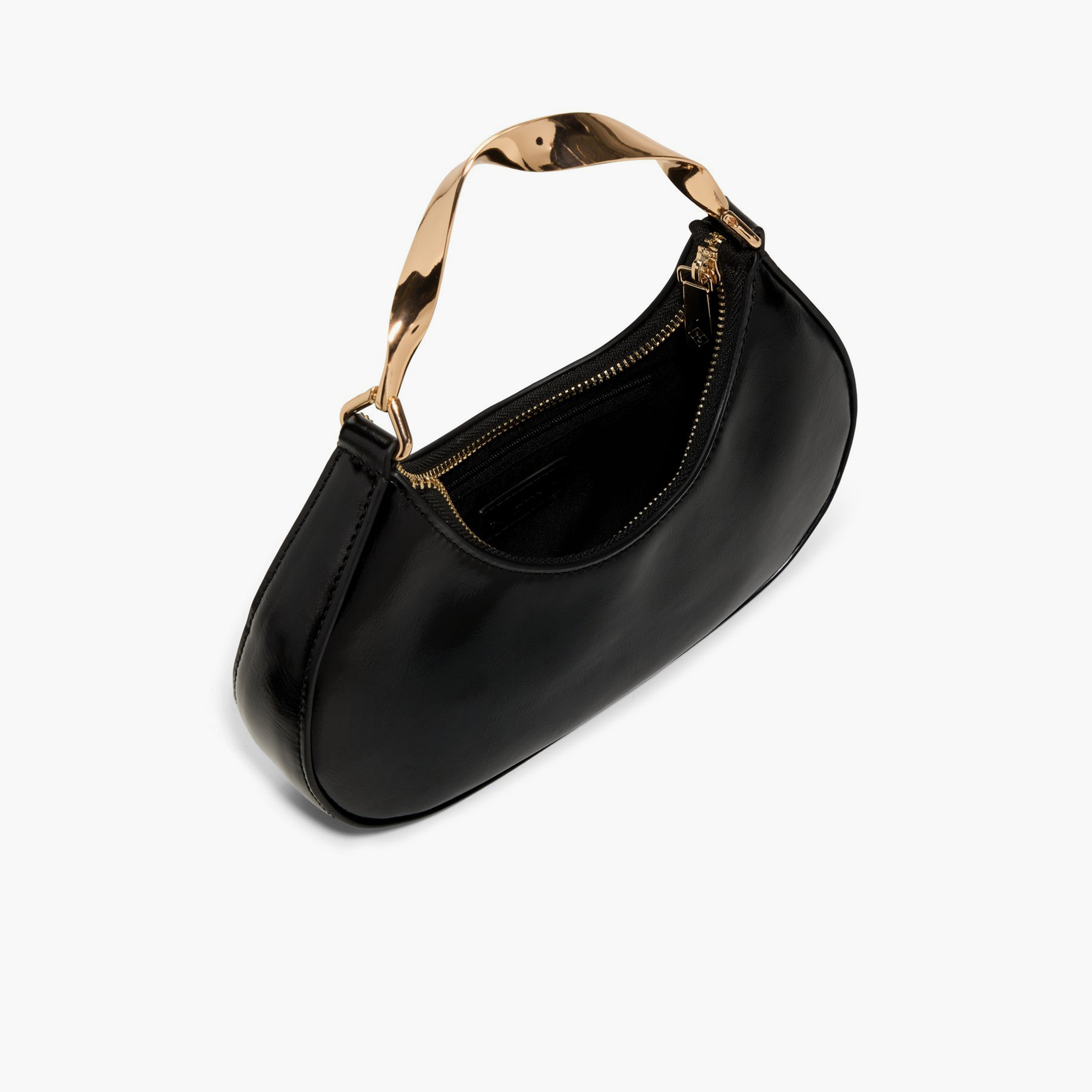 Call it Spring Plain Top Handle Hobo Bag with Zipper and Detachable Strap | 24 X 5 X 23 CM-women-bagsandwallets-handbags-image-3