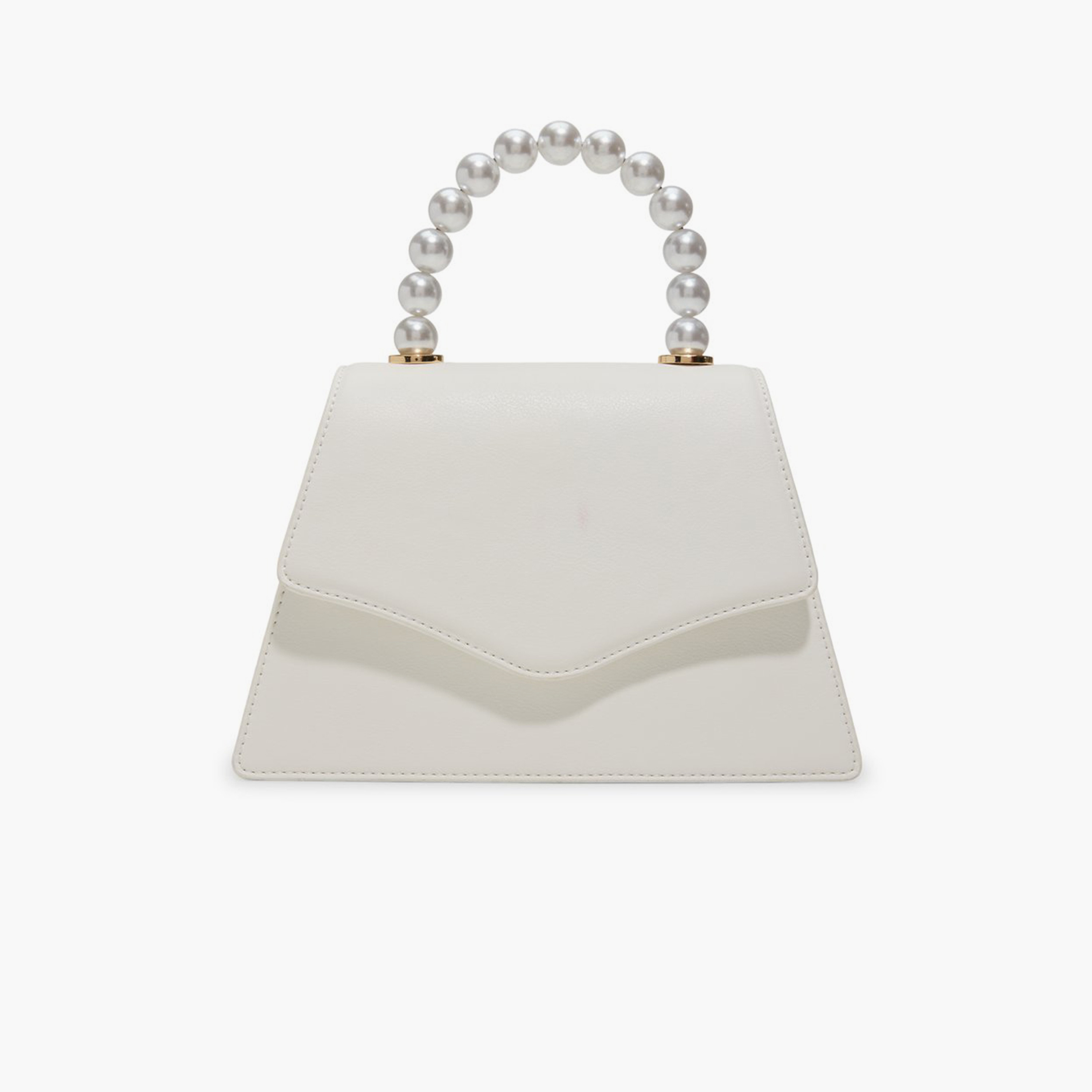 Call it Spring Embellished Top Handle Sling Bag with Flap and Detachable Strap | 22 X 6 X 23 CM-women-bagsandwallets-handbags-image-1