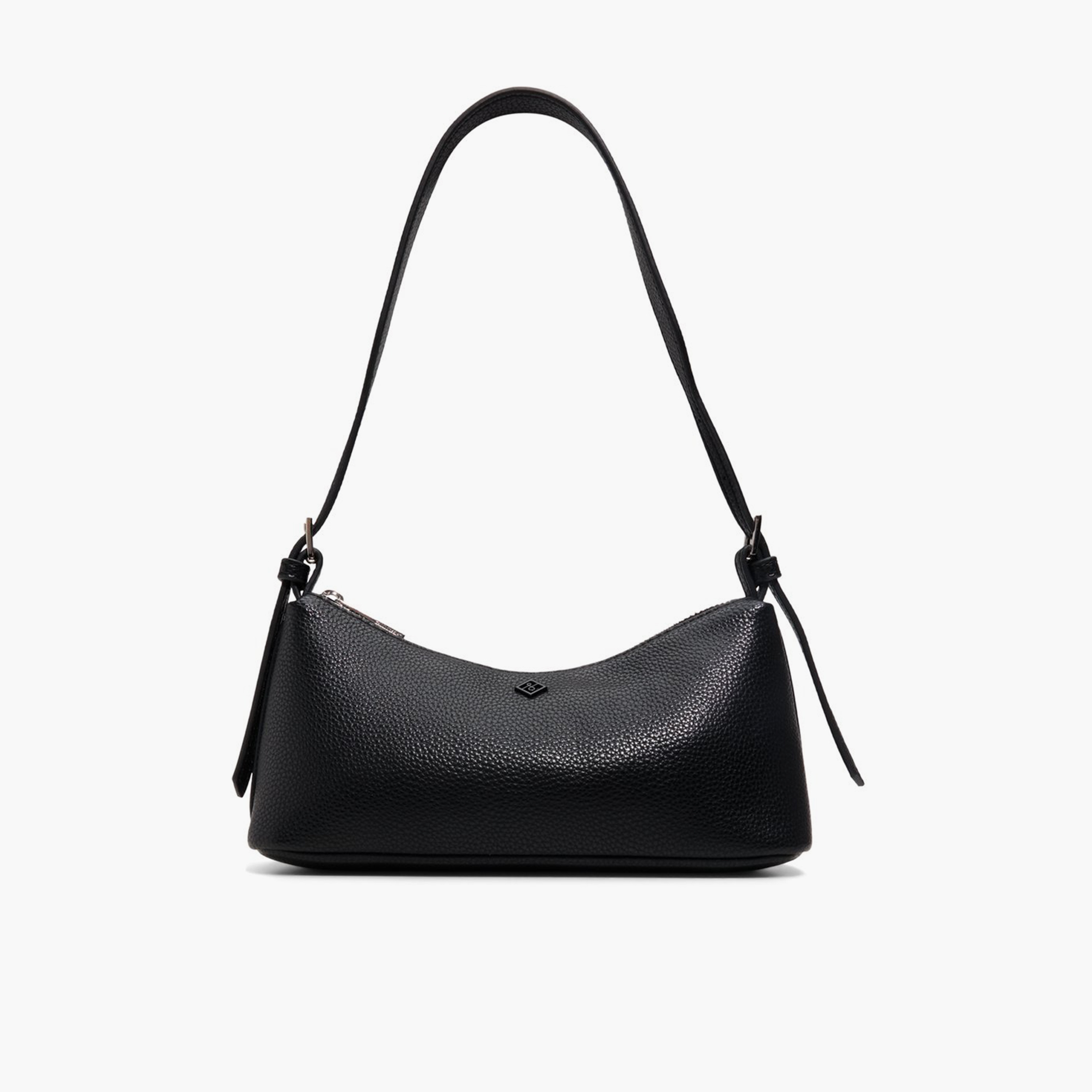 كول ات سبرينغ - شنطة كتف سادة بسحاب وحزام قابل للتعديل | 25 × 9 × 18 سم-women-bagsandwallets-handbags-image-1