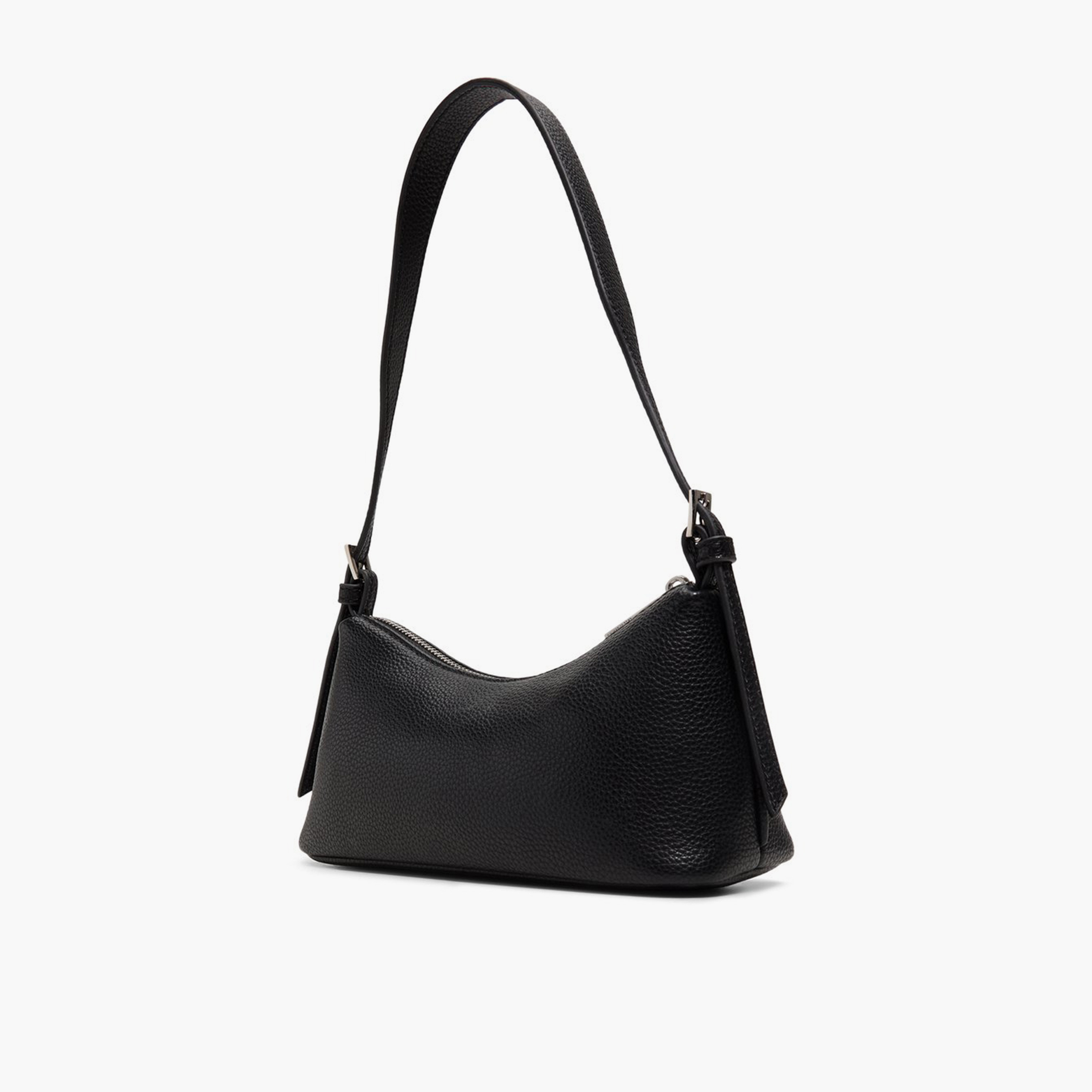 كول ات سبرينغ - شنطة كتف سادة بسحاب وحزام قابل للتعديل | 25 × 9 × 18 سم-women-bagsandwallets-handbags-image-2
