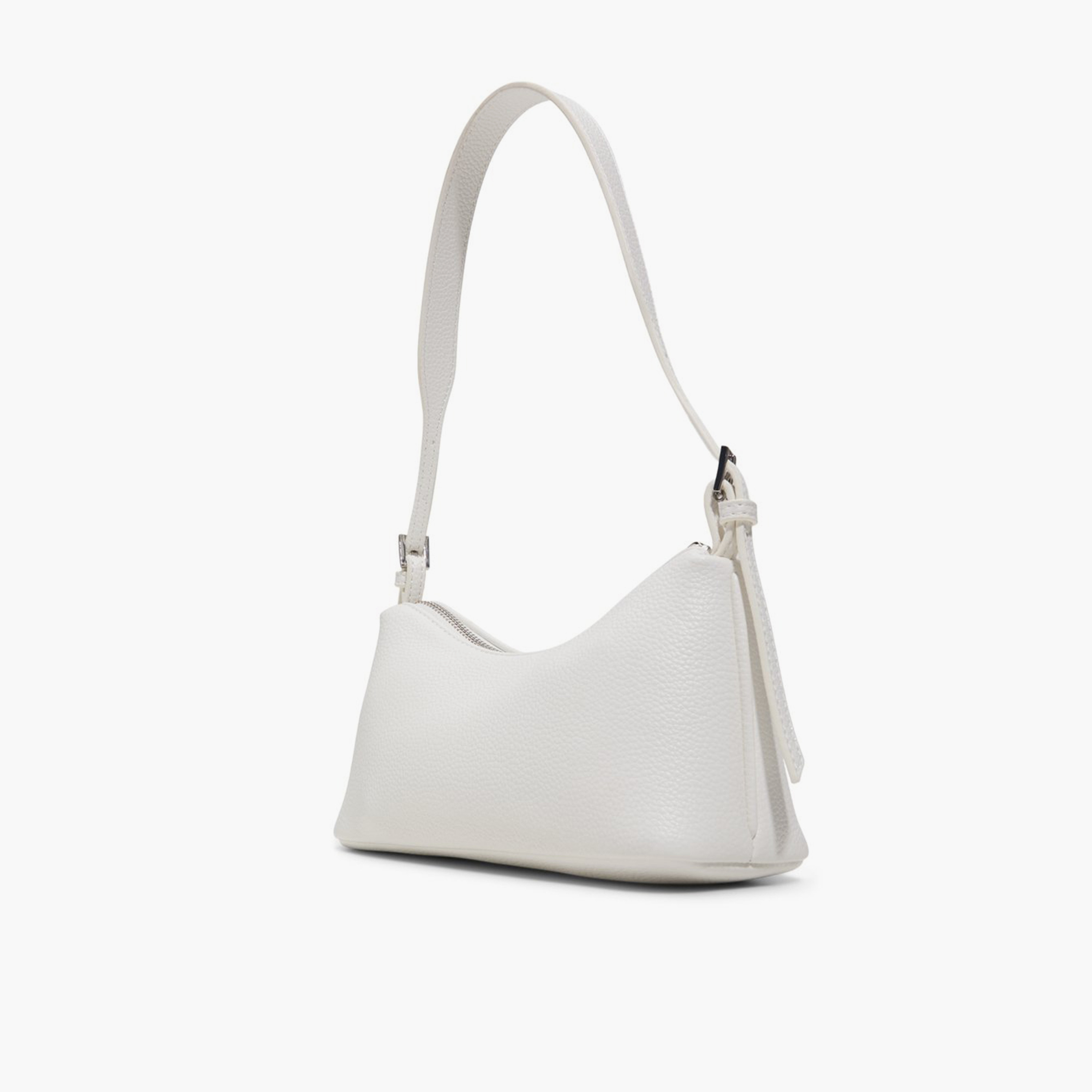 كول ات سبرينغ - شنطة كتف سادة بسحاب وحزام قابل للتعديل | 25 × 9 × 18 سم-women-bagsandwallets-handbags-image-6