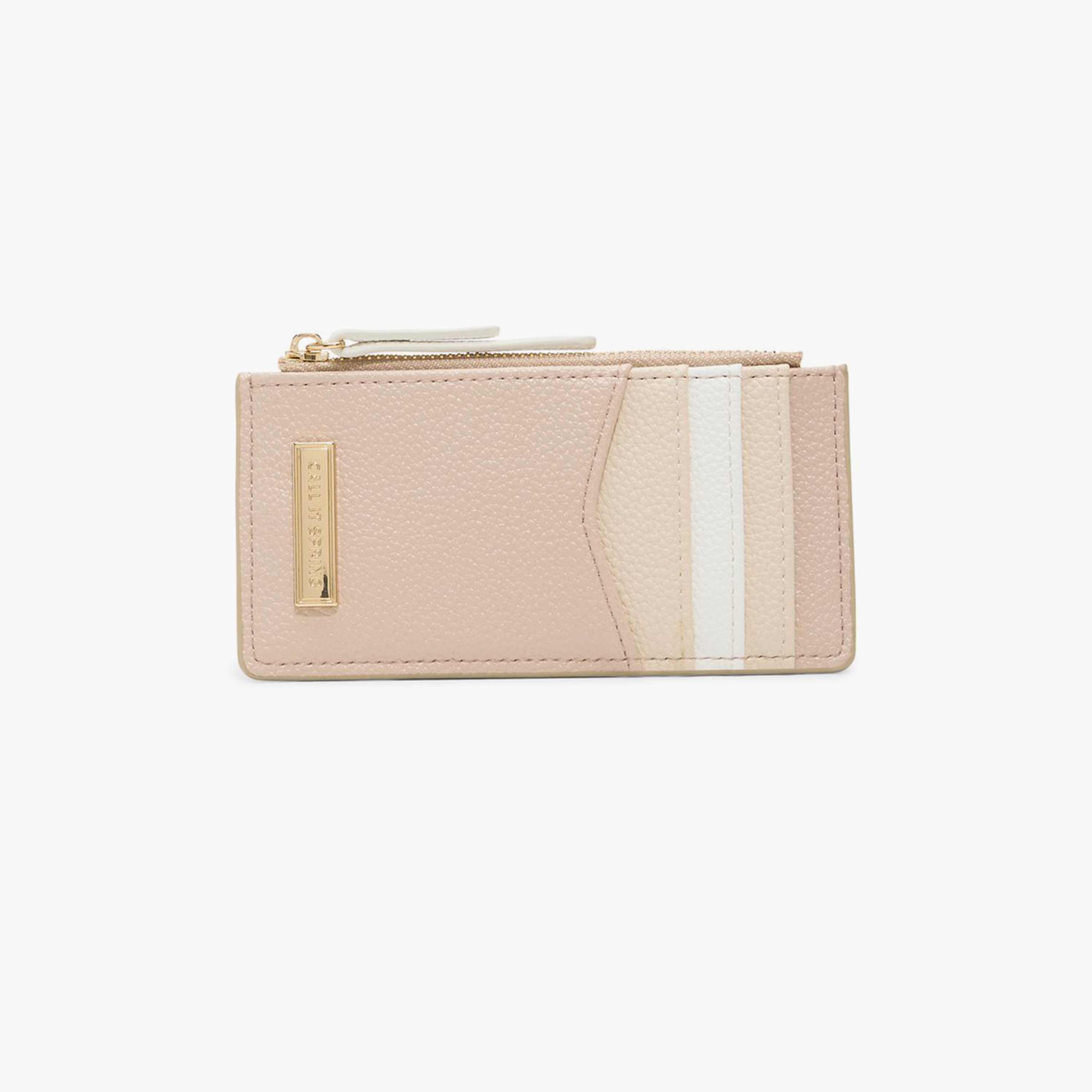 Call it Spring Color Block Cardholder with Zipper | 14 X 1 X 7 CM-women-bagsandwallets-wallets-image-1