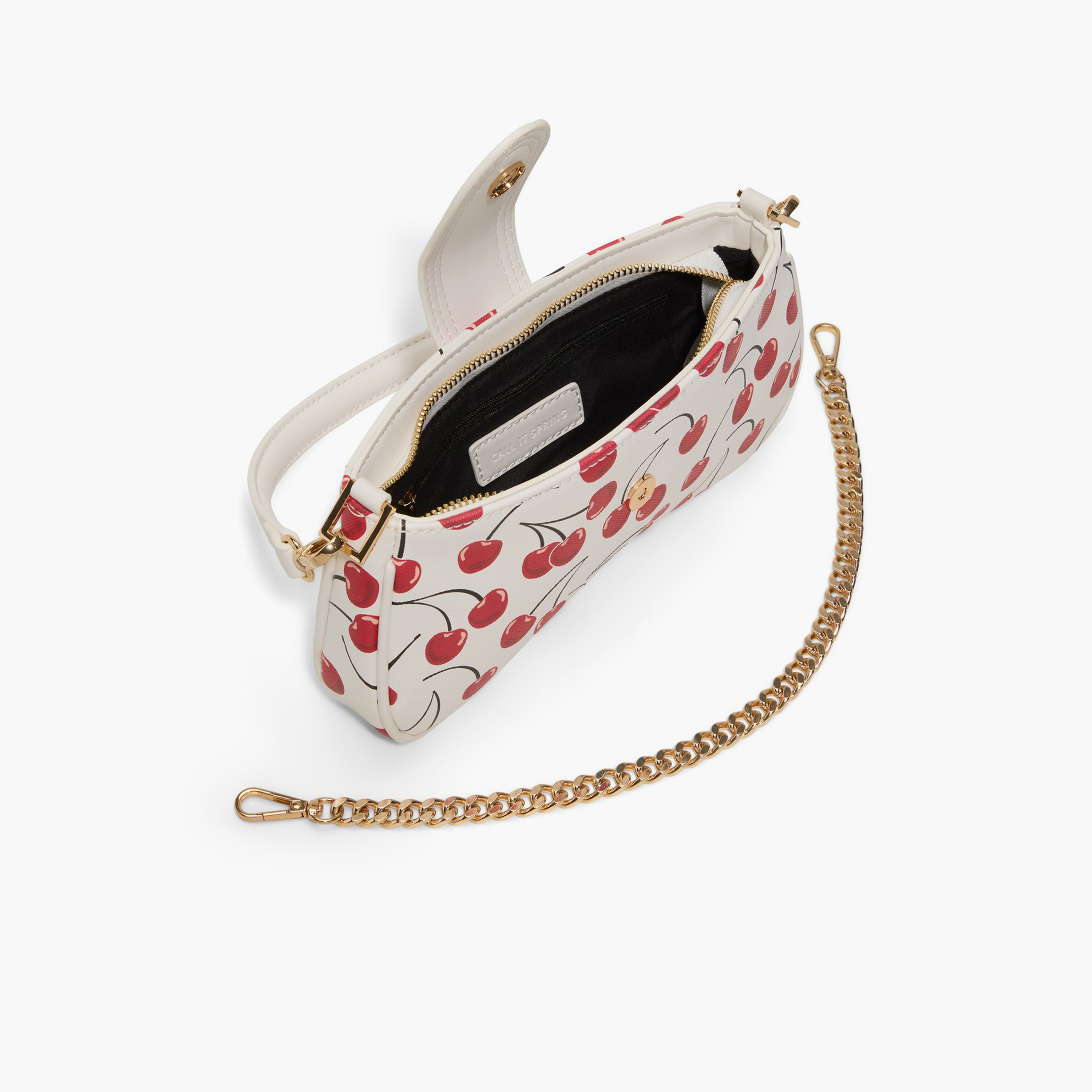 كول ات سبرينغ - شنطة كتف سادة بسحاب وحزام قابل للفصل | 24 × 4 × 19 سم-women-bagsandwallets-handbags-image-8