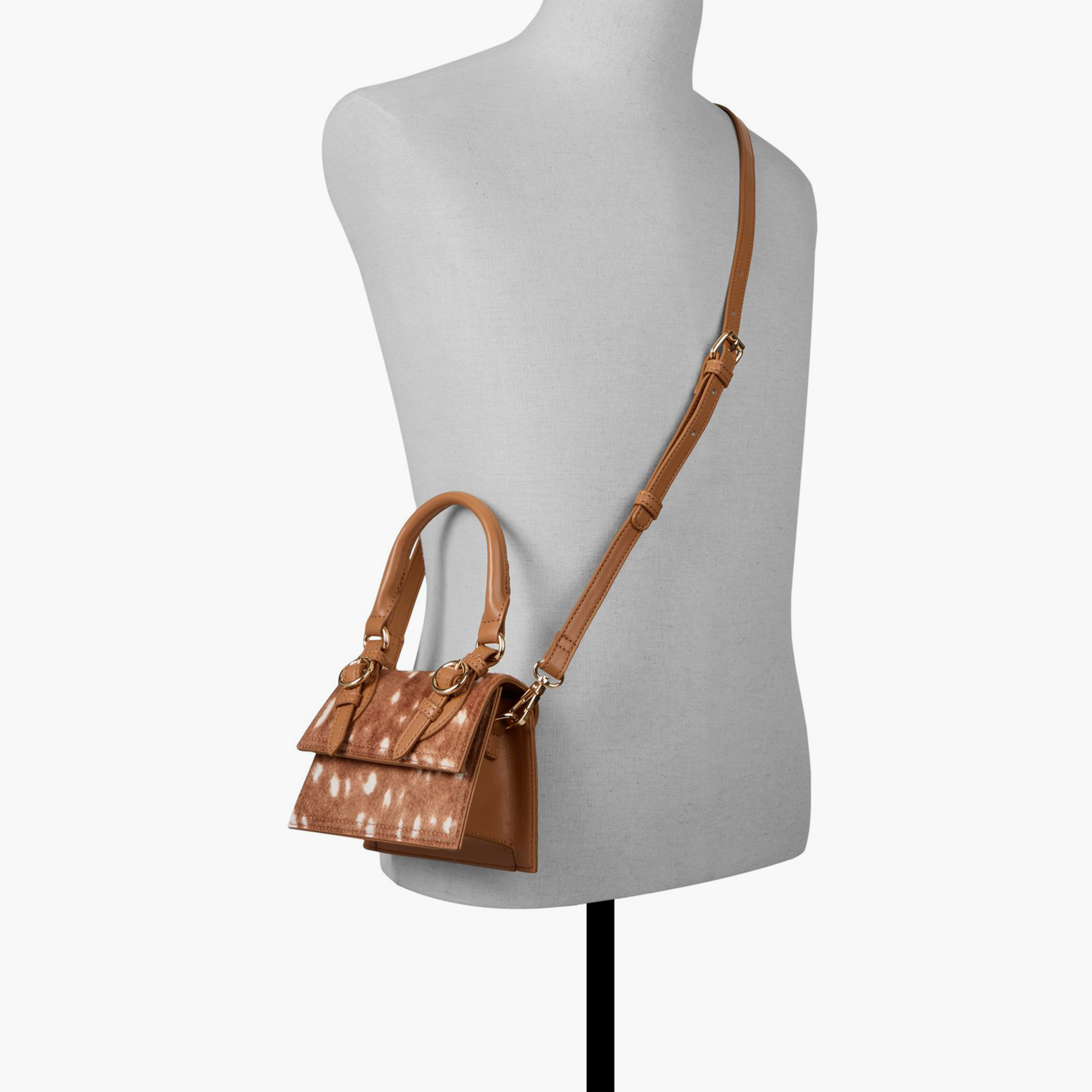 كول ات سبرينغ - شنطة كتف عادية بمقبض علوي وغطاء وحزام قابل للفصل | 17 × 8 × 25 سم-women-bagsandwallets-handbags-image-20