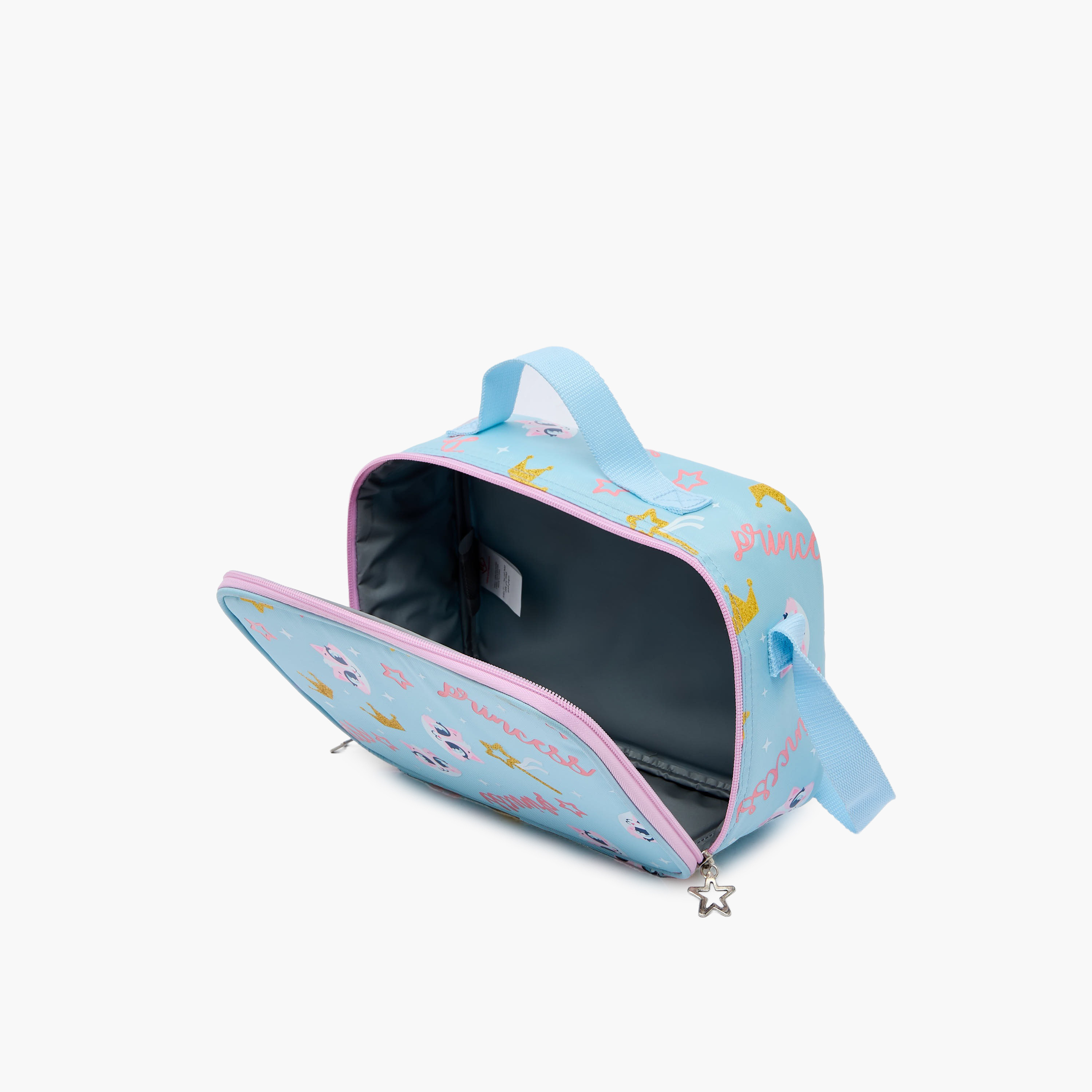 New Expressions Printed 3-Piece Trolley Bag Set for Girls 8-13 Years with Lunch Bag - 18 inches-school-bagsandbackpacks-trolleybags-image-19