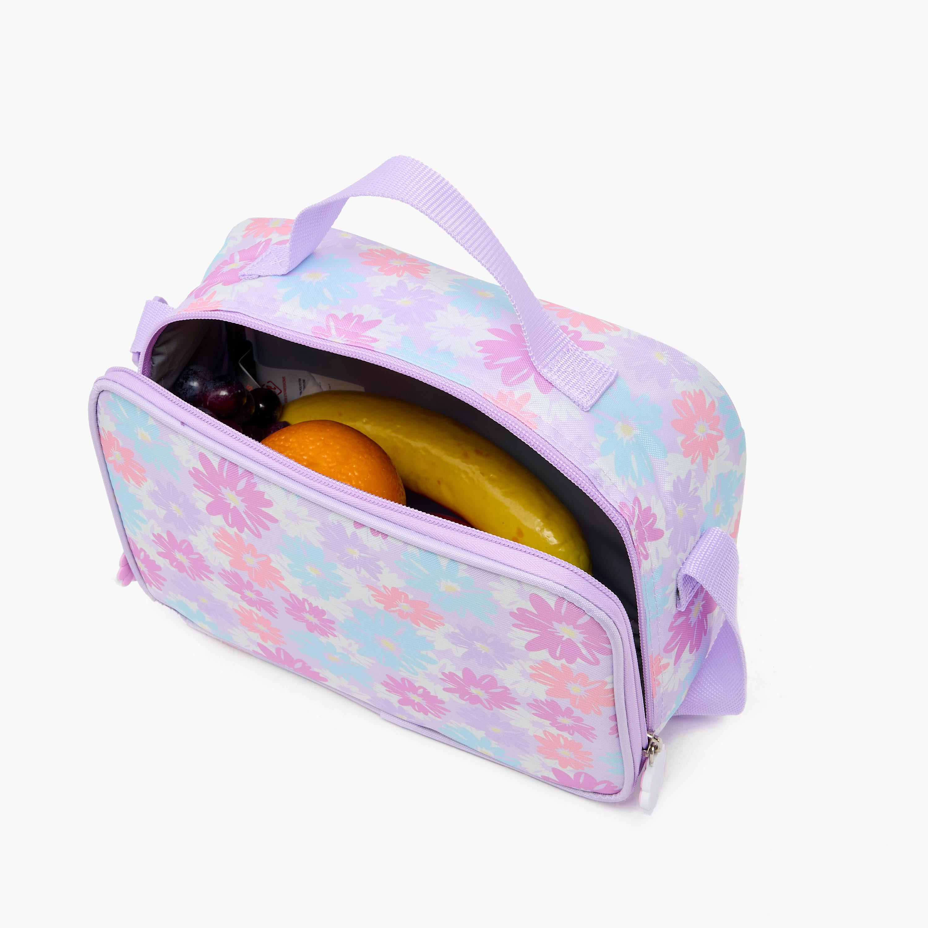 New Expressions Printed 3-Piece Trolley Backpack Set for Girls 8-13 Years with Lunch Bag - 18 inches-school-bagsandbackpacks-trolleybags-image-17