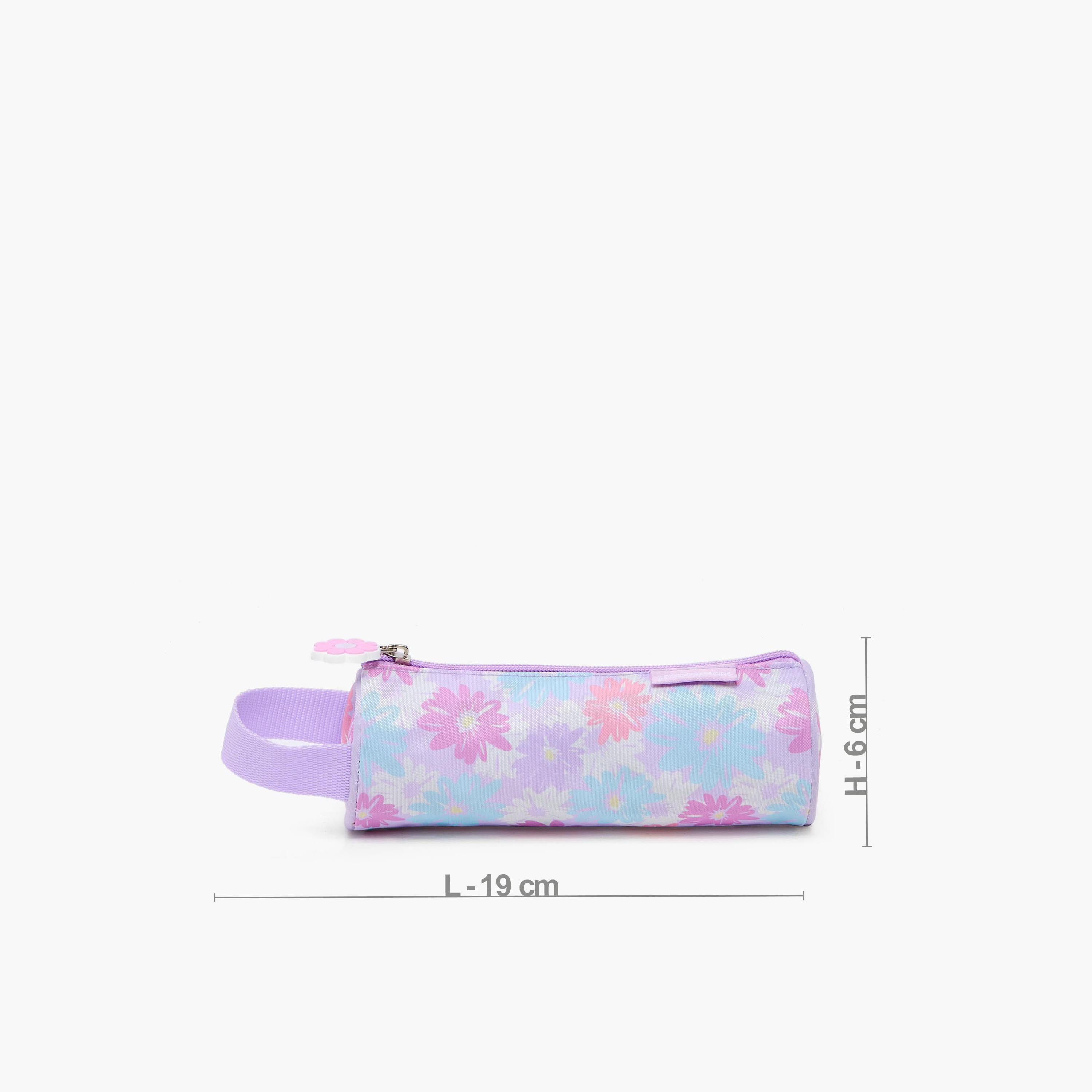 New Expressions Printed 3-Piece Trolley Backpack Set for Girls 8-13 Years with Lunch Bag - 18 inches-school-bagsandbackpacks-trolleybags-image-19