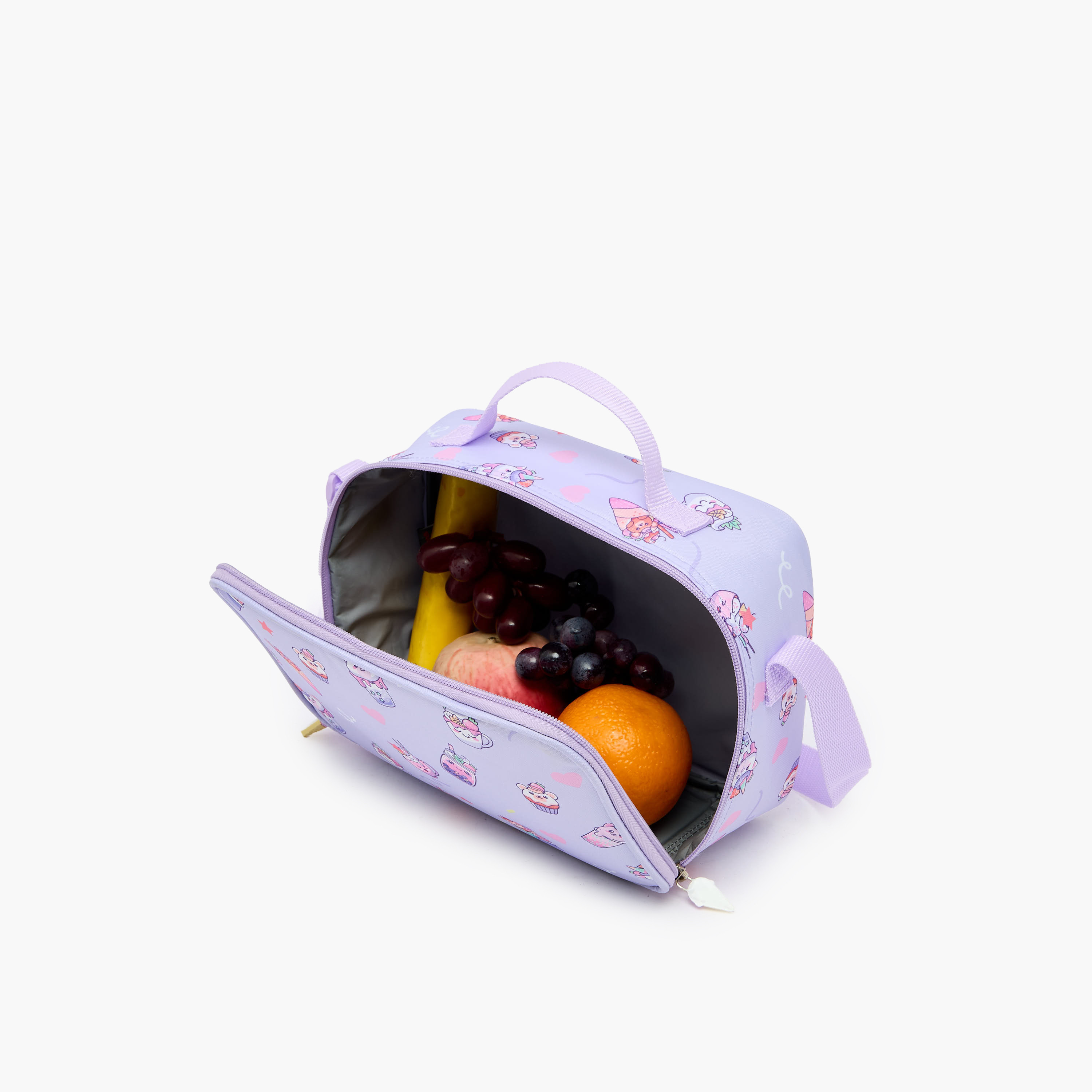 New Expressions Printed 3-Piece Trolley Backpack Set for Girls 8-13 Years with Lunch Bag - 18 inches-school-bagsandbackpacks-trolleybags-image-18