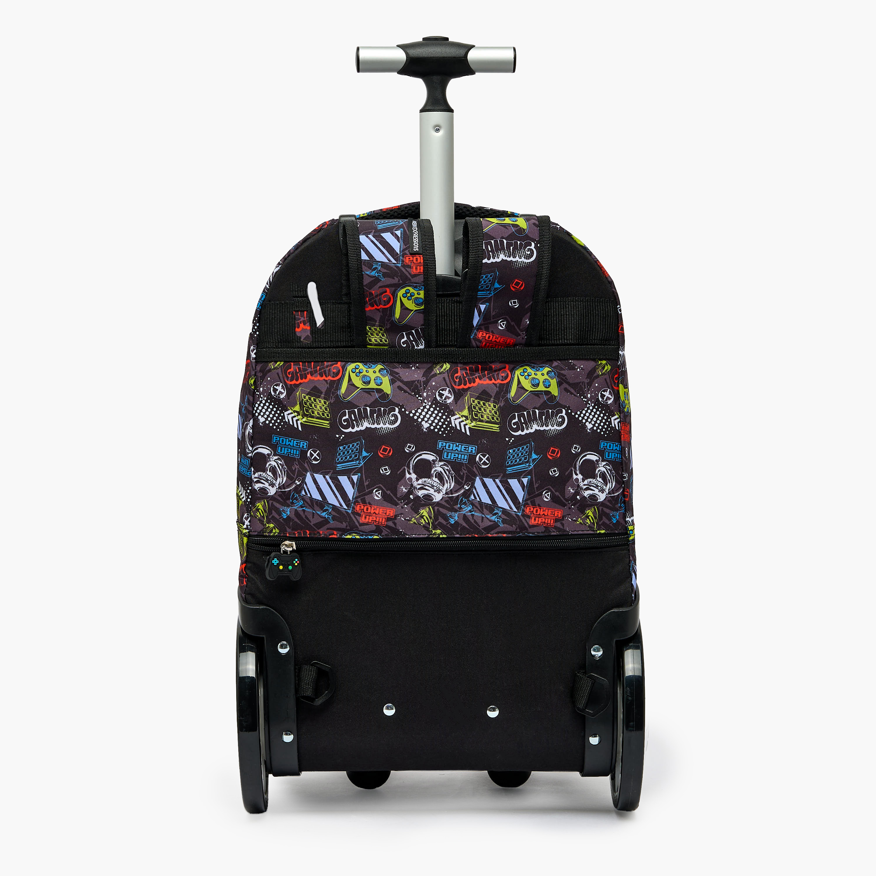 طقم حقيبة مدرسية ترولي للأولاد بتصميم ألعاب-school-bagsandbackpacks-trolleybags-image-12