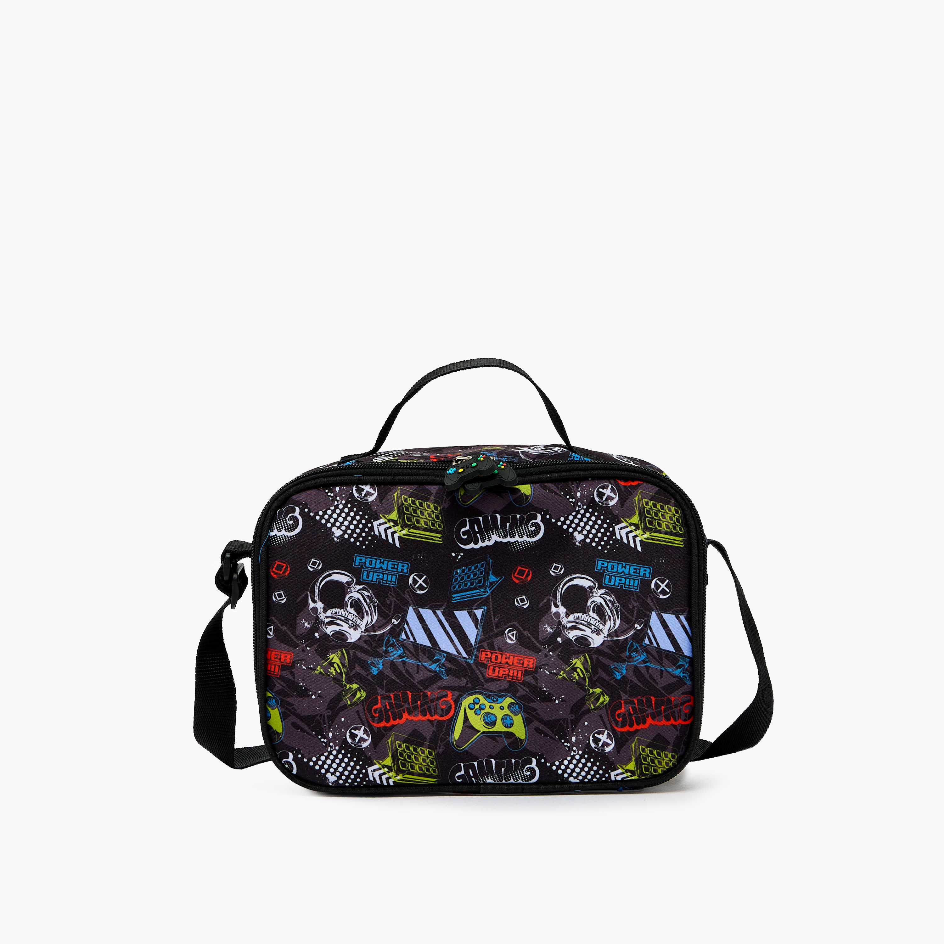طقم حقيبة مدرسية ترولي للأولاد بتصميم ألعاب-school-bagsandbackpacks-trolleybags-image-15