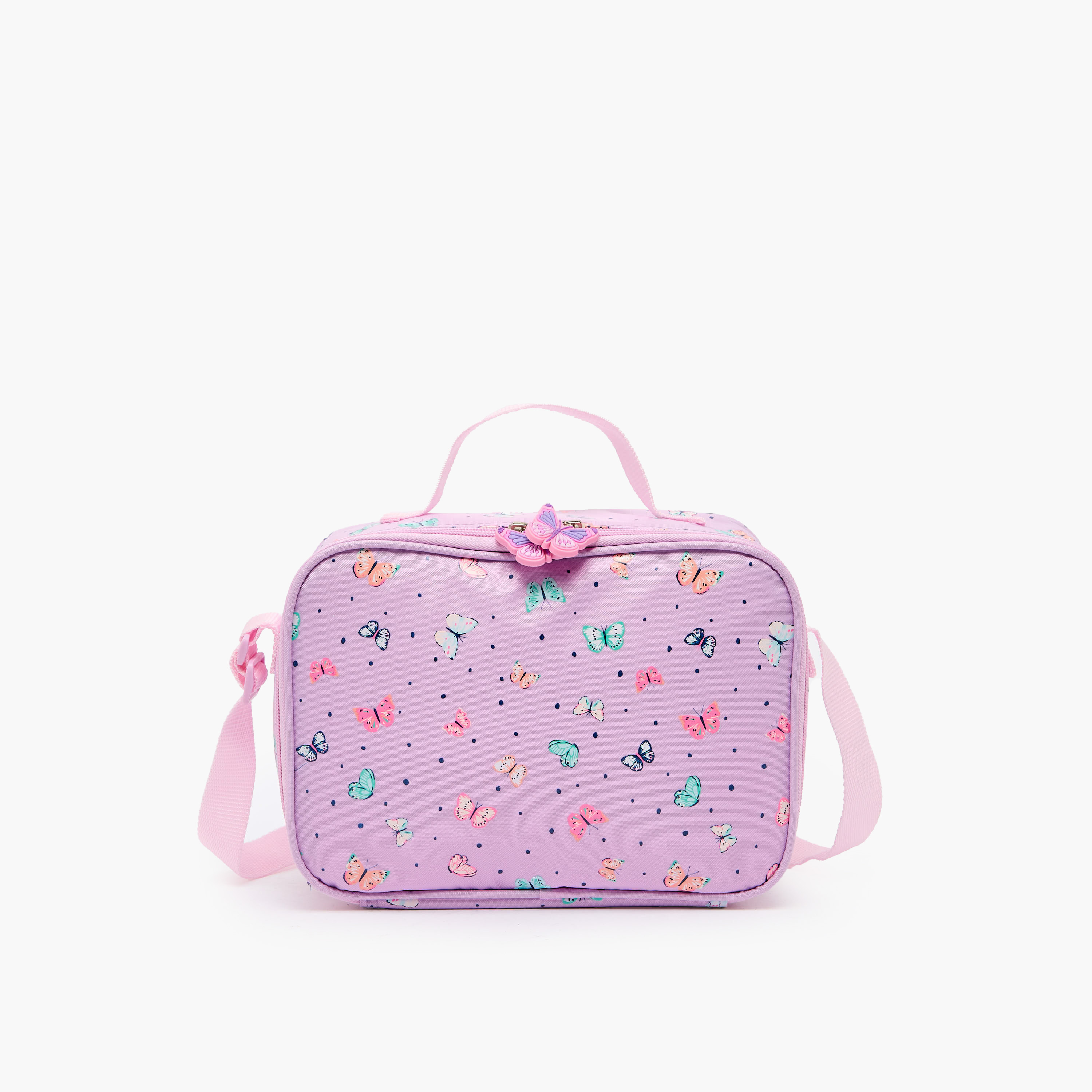 New Expressions Printed 3-Piece Trolley Backpack Set for Girls 8-13 Years with Lunch Bag - 18 inches-school-bagsandbackpacks-trolleybags-image-15