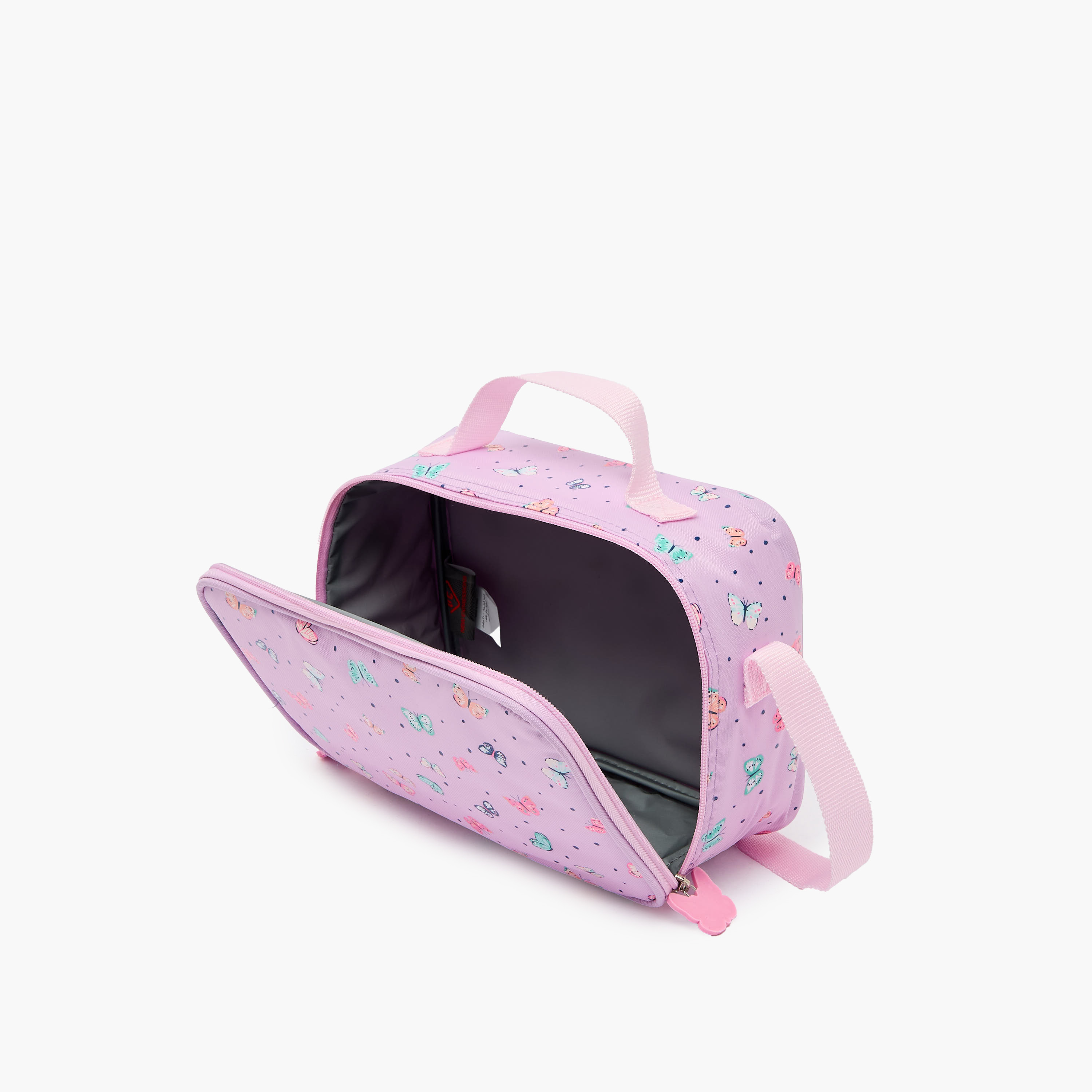 New Expressions Printed 3-Piece Trolley Backpack Set for Girls 8-13 Years with Lunch Bag - 18 inches-school-bagsandbackpacks-trolleybags-image-17
