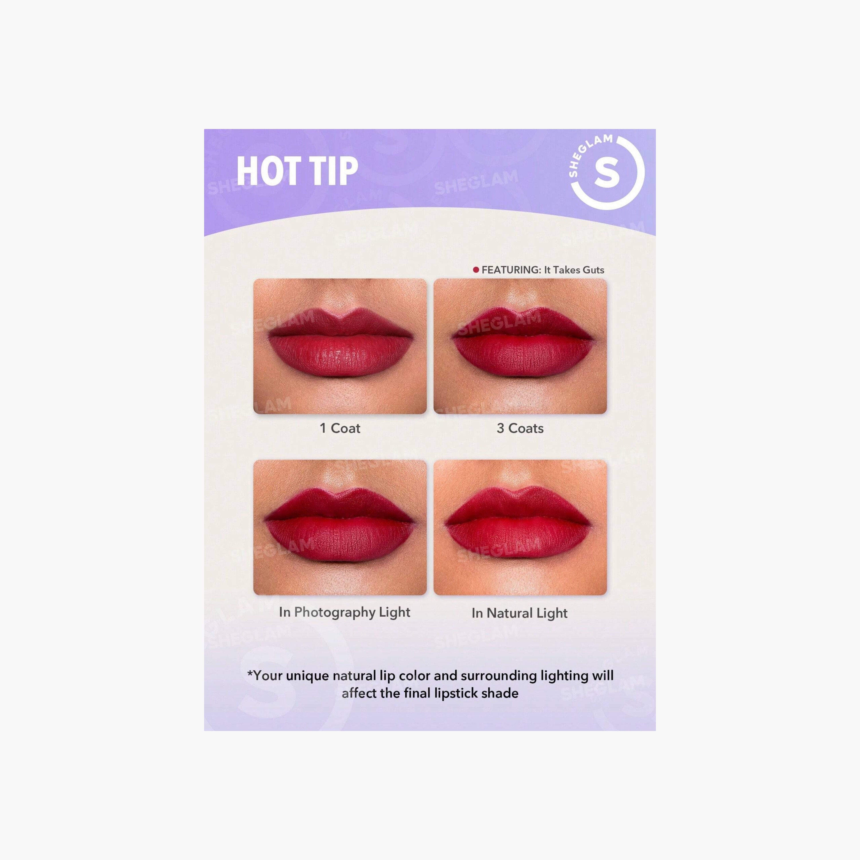 أحمر شفاه شيجلام بلمسة غير لامعة-beautyandpersonalcare-makeup-lips-lipsticks-image-5