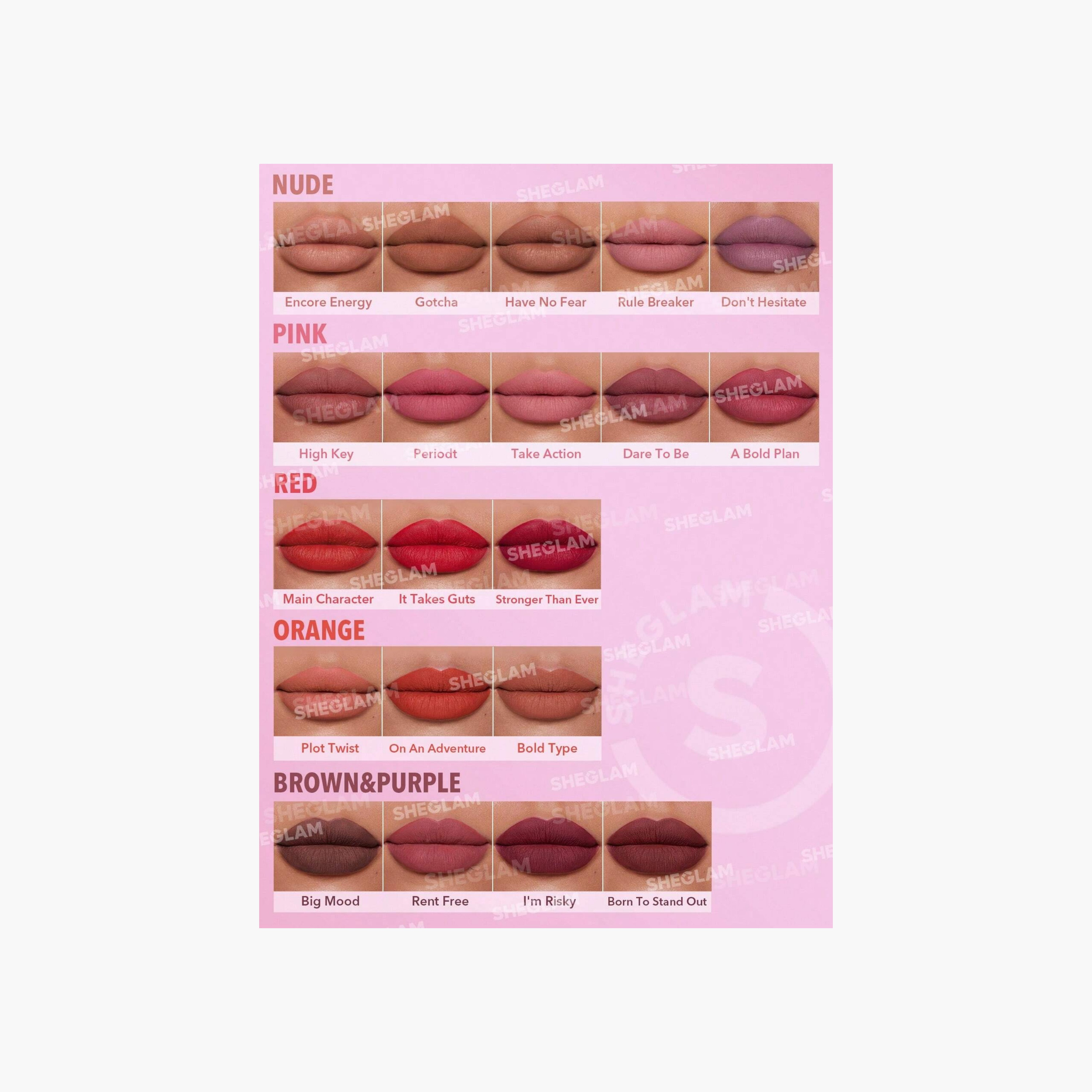 أحمر شفاه شيجلام بلمسة غير لامعة-beautyandpersonalcare-makeup-lips-lipsticks-image-6