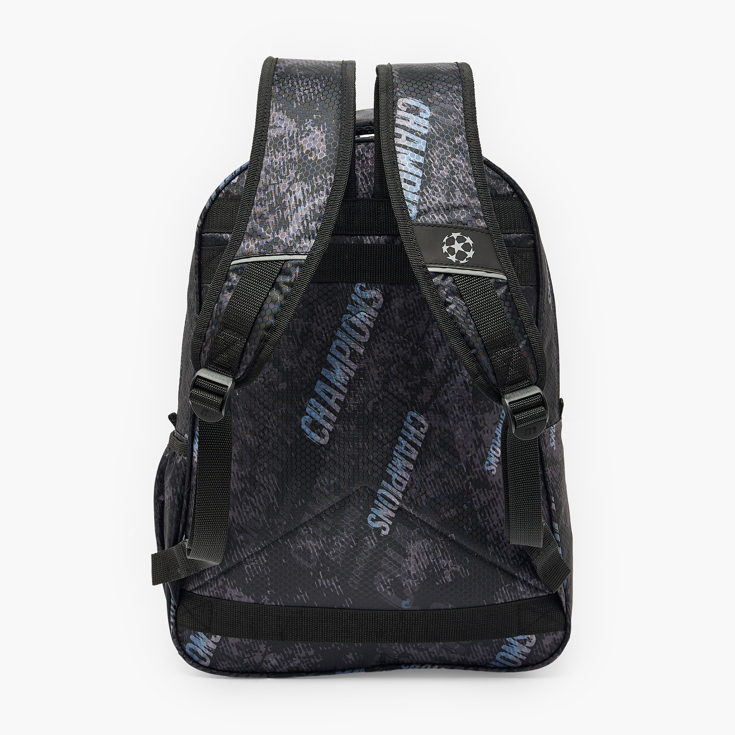 Champions League Football Print Backpack for Boys 8-12 Years with Padded Straps - 18 inches-school-bagsandbackpacks-backpacks-image-10
