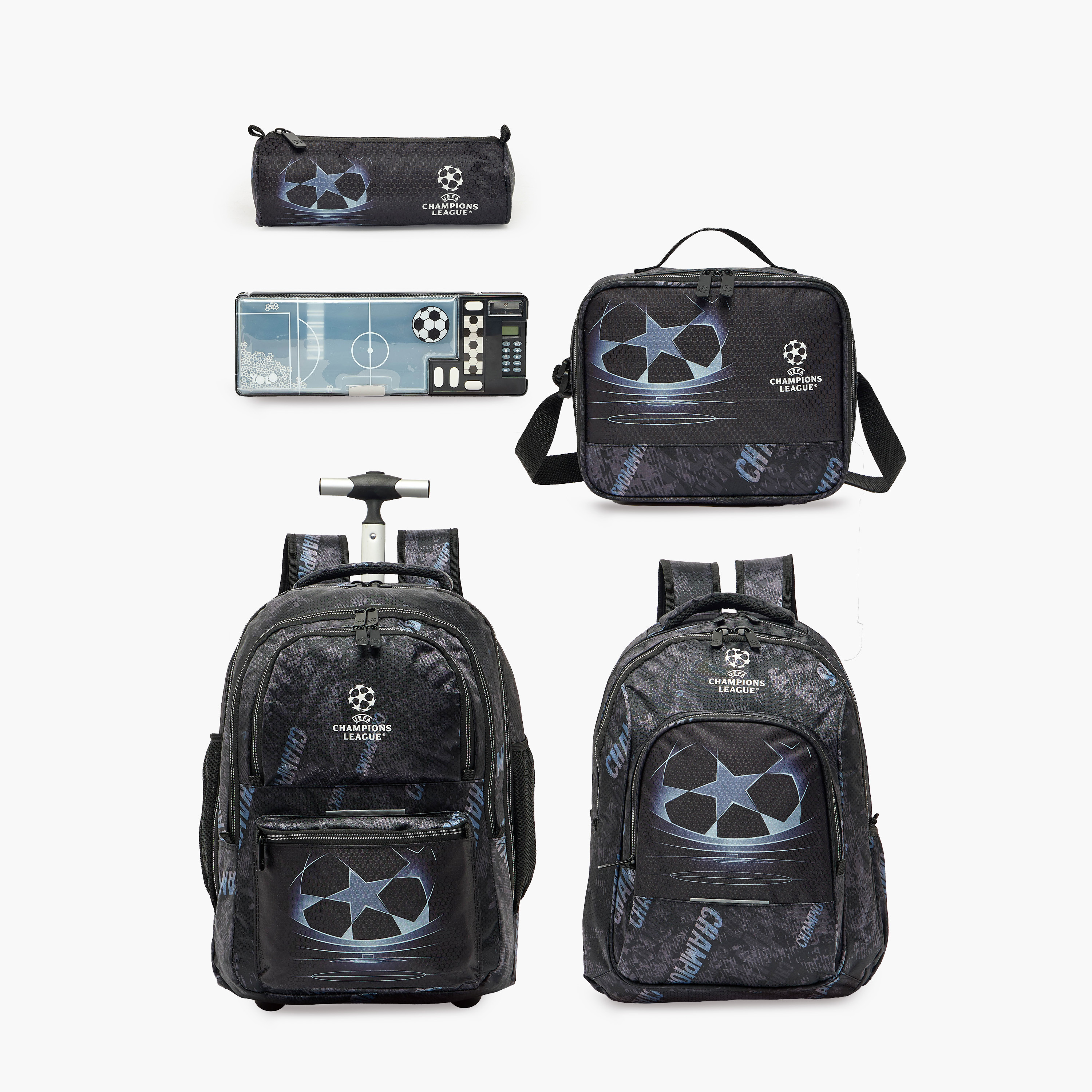 Champions League Football Print Lunch Bag for Boys 8-13 Years with Insulation-school-lunchessentials-lunchbags-image-8