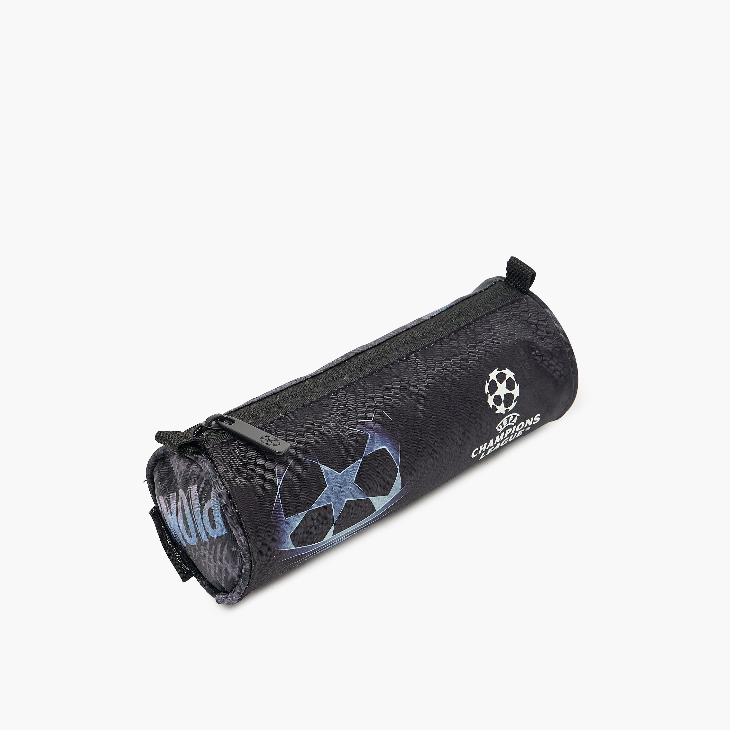 مقلمة بطبعات تشامبيونز ليج بسحّاب إغلاق-school-stationery-pencilcases-image-2