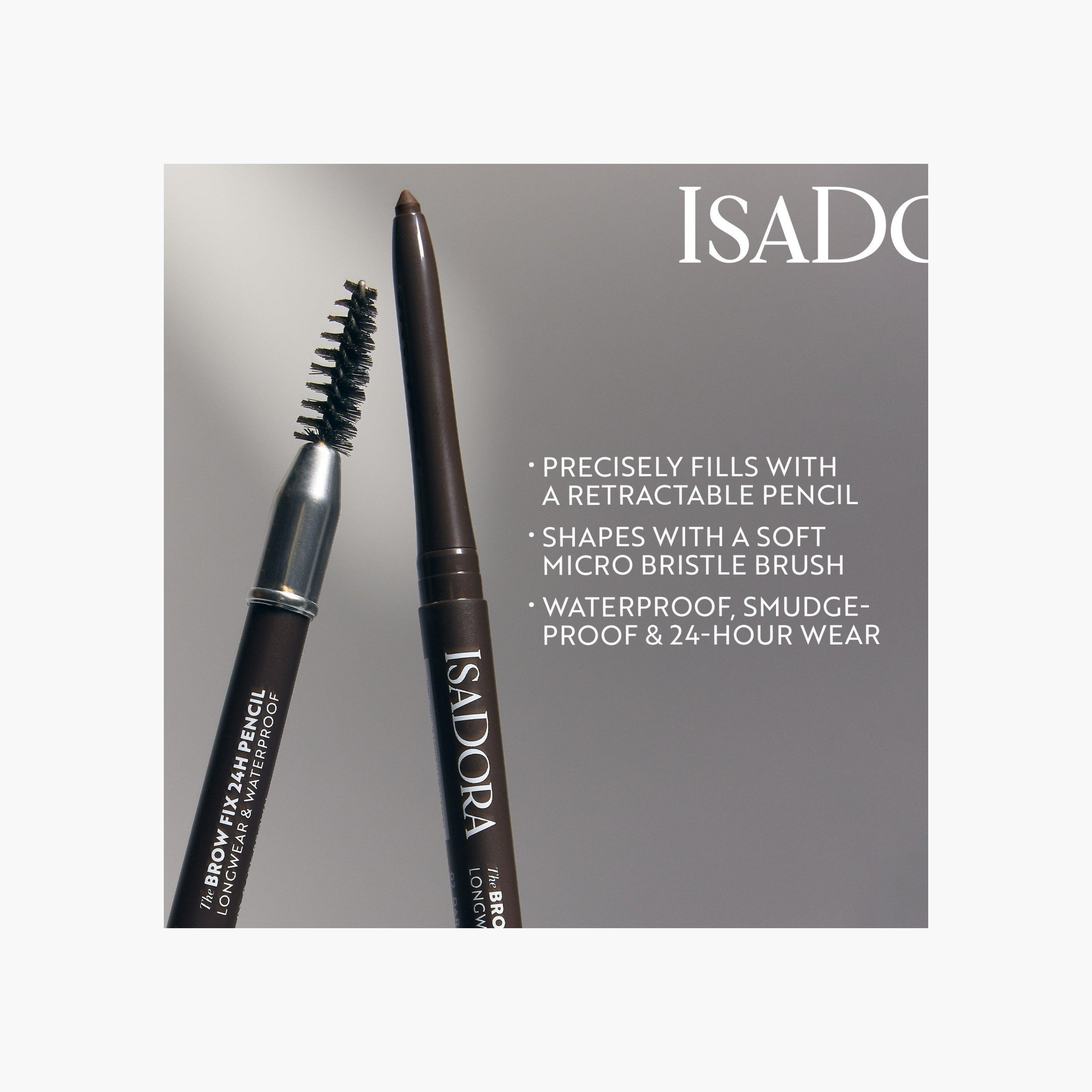 Isadora Retractable Eyebrow Pencil Waterproof -0.32g-beautyandpersonalcare-makeup-lips-lipliners-image-2