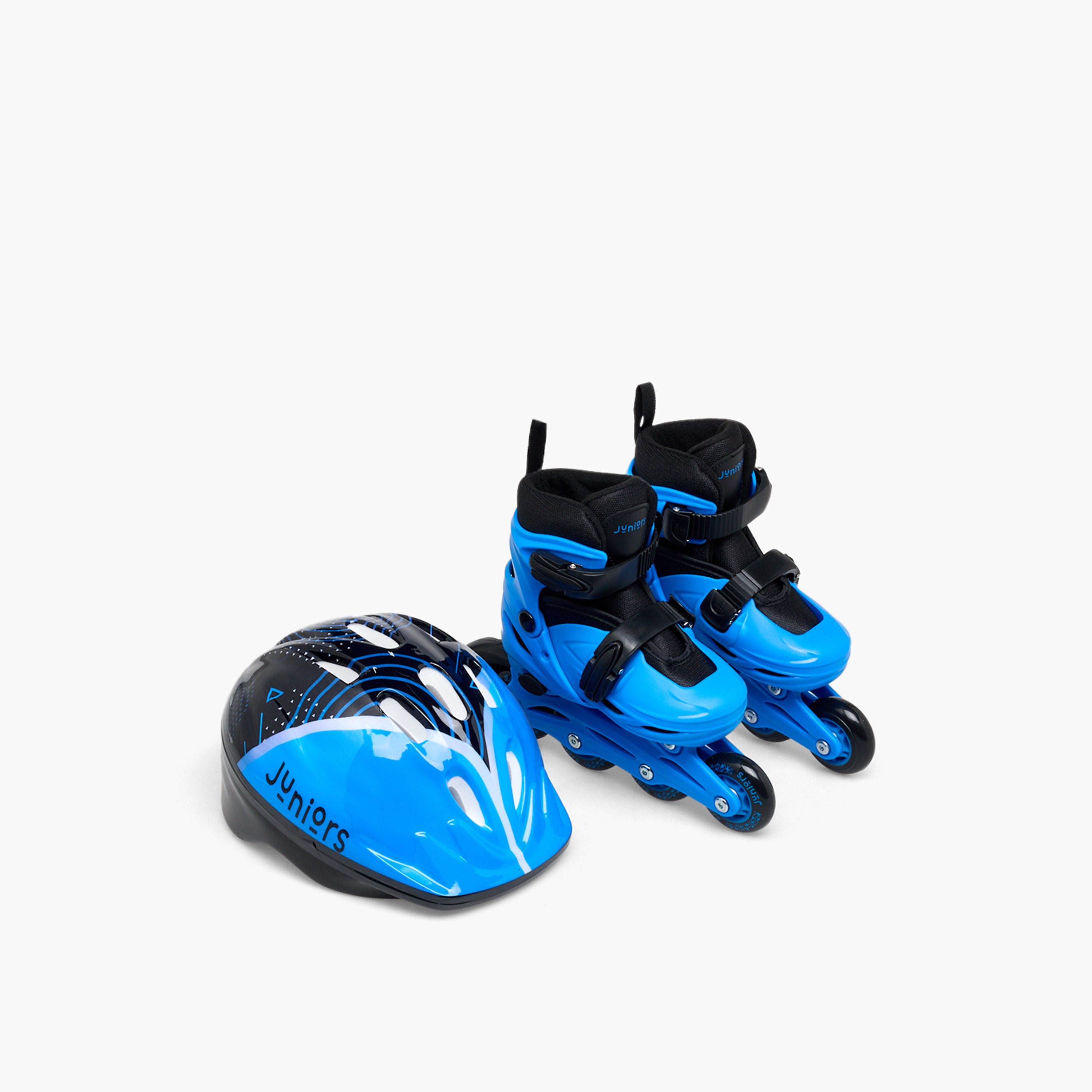 Juniors Adjustable Inline Skates with Helmet and Protection Pads-toys-outdoor-sports-image-3