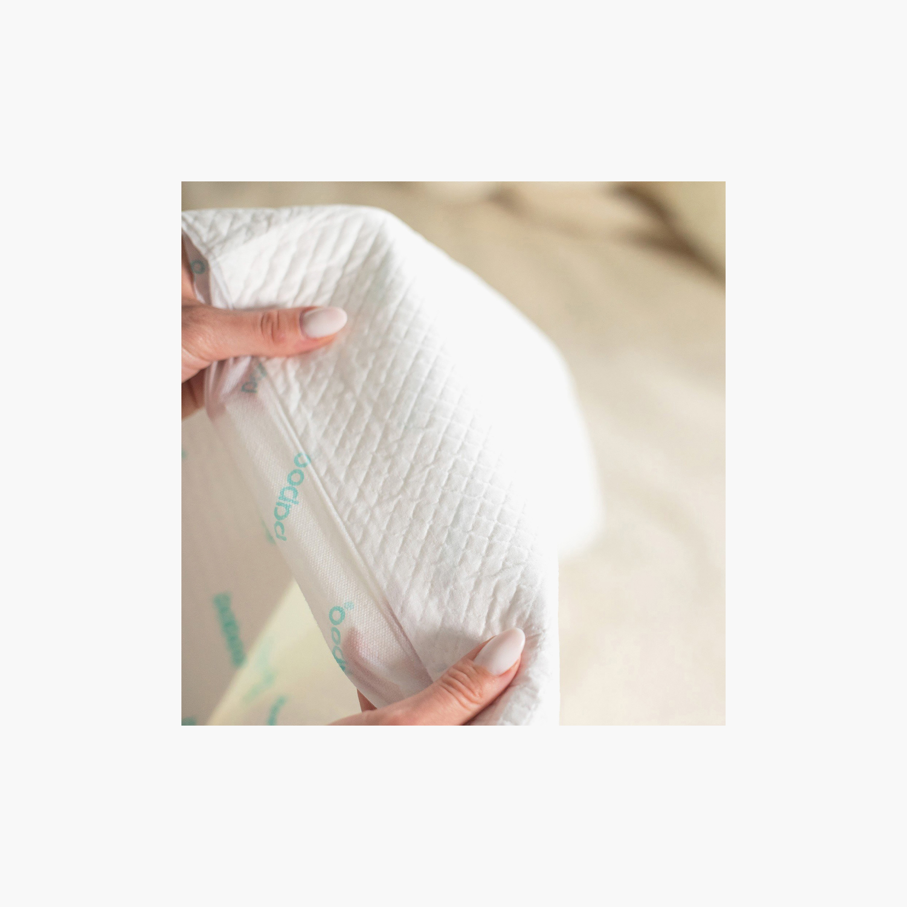 Baboo 20-Piece AirComfort Disposable Diaper Changing Pads-baby-diapering-changingmats-image-3