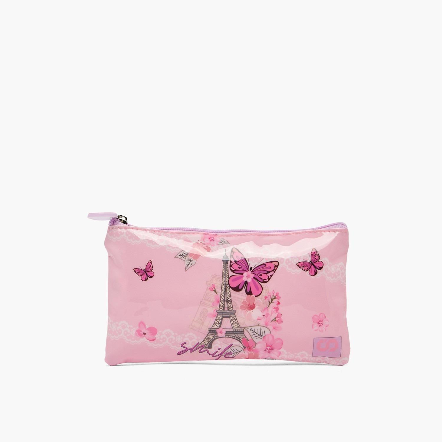 SAMI STUDIO Paris Print 5-Piece School Trolley Bag Set for Girls 5-8 Years with Lunch Box -16 inches-school-bagsandbackpacks-trolleybags-image-18
