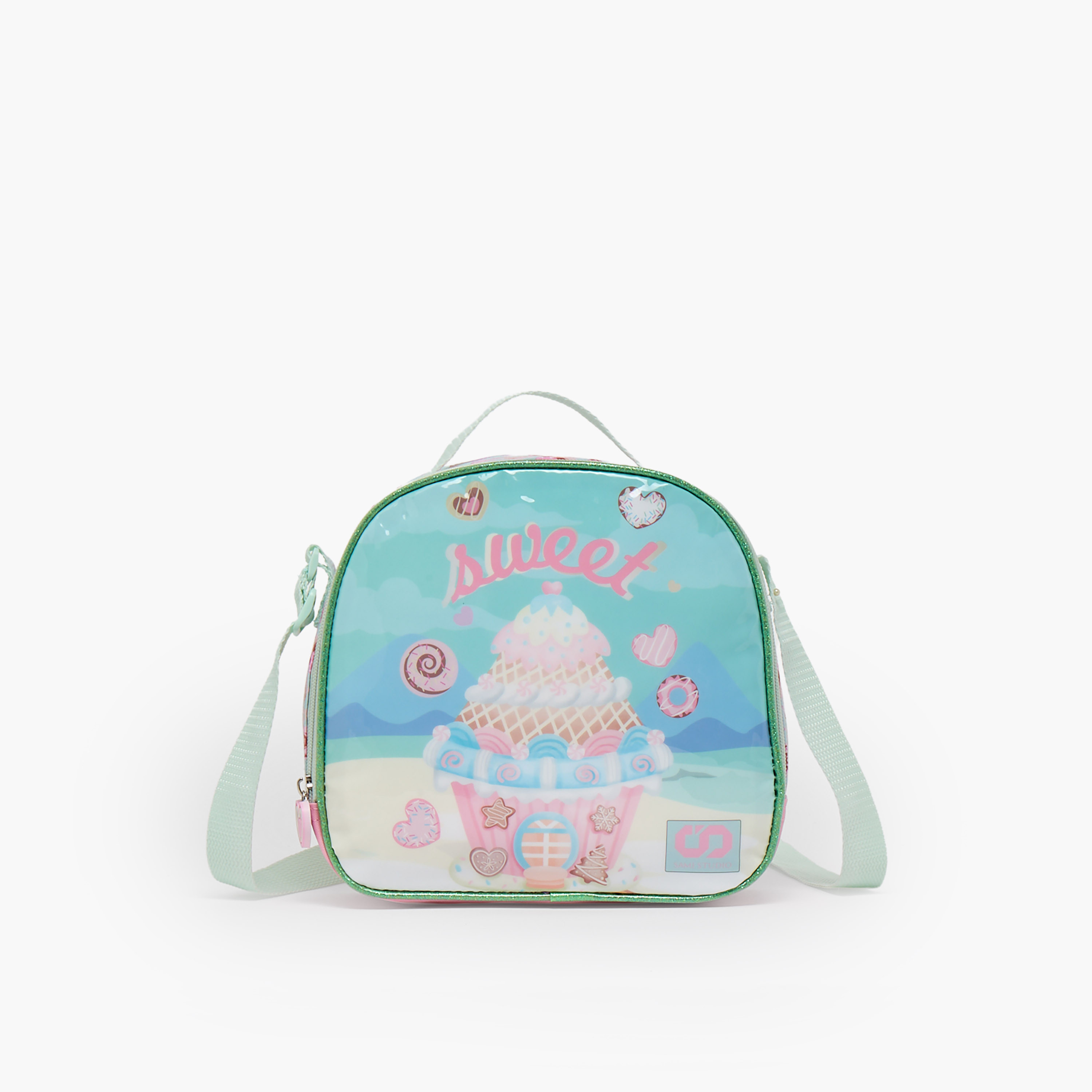 SAMI STUDIO Printed 5-Piece School Trolley Bag Set for Girls 5-8 Years with Lunch Bag - 16 inches-school-bagsandbackpacks-trolleybags-image-14