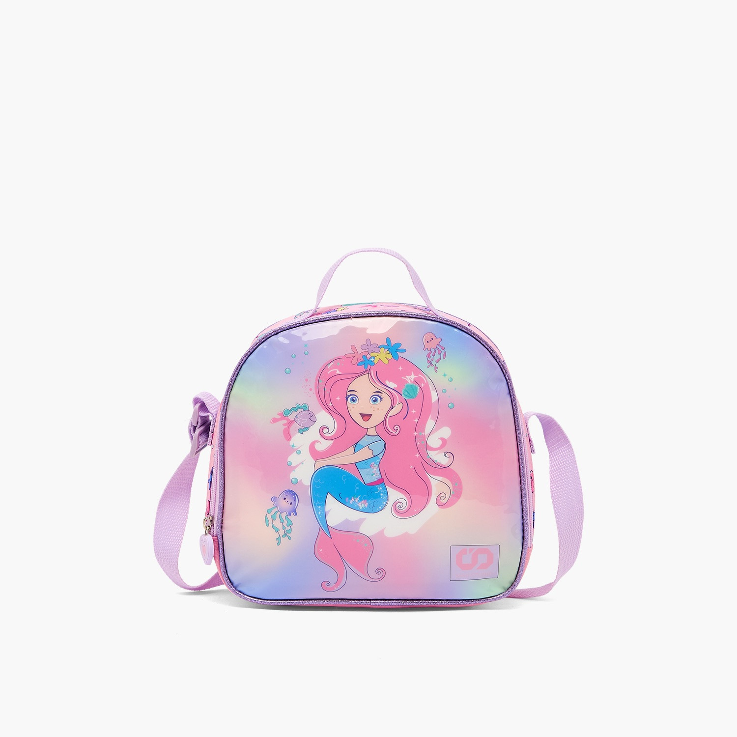 طقم شنطة ترولي مدرسية 5 قطع للبنات 5-8 سنوات مع صندوق غداء - 16 بوصة - سامي ستوديو-school-bagsandbackpacks-trolleybags-image-12
