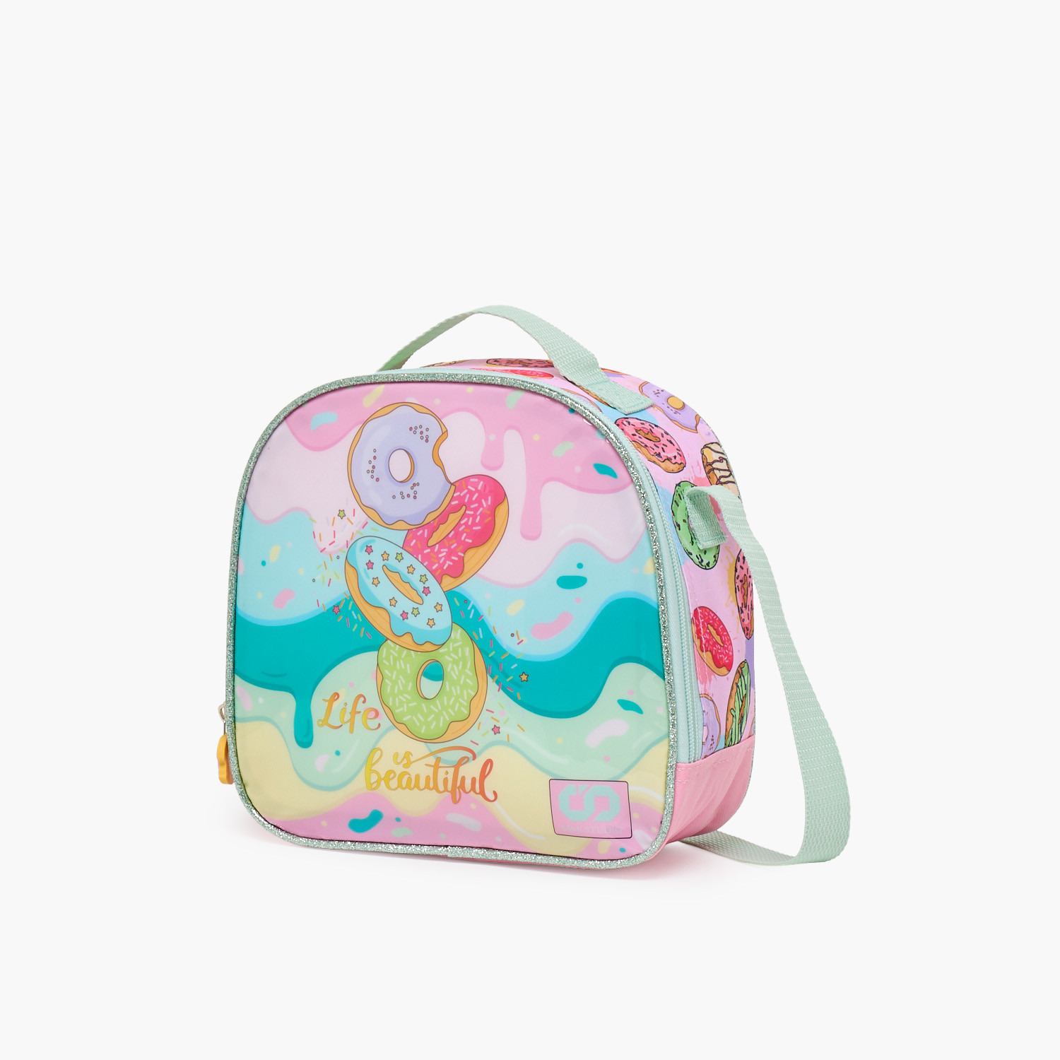 SAMI STUDIO Printed 5-Piece School Trolley Bag Set for Girls 5-8 Years with Lunch Bag - 16 inches-school-bagsandbackpacks-trolleybags-image-14