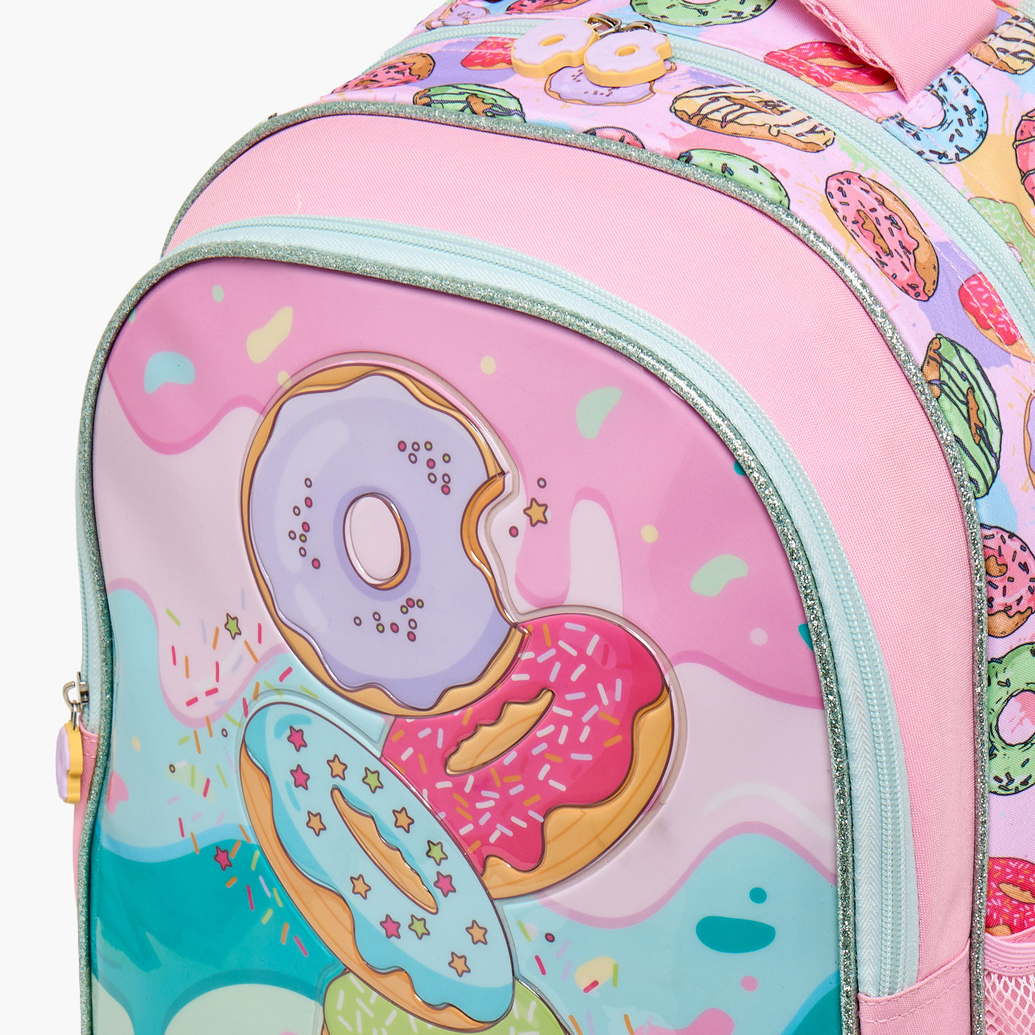 SAMI STUDIO Printed 5-Piece School Trolley Bag Set for Girls 5-8 Years with Lunch Bag - 16 inches-school-bagsandbackpacks-trolleybags-image-5